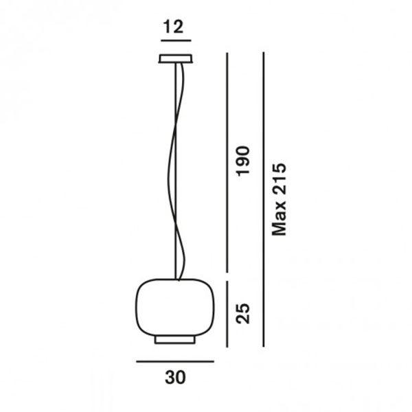 Foscarini Chouchin 3 Tegning