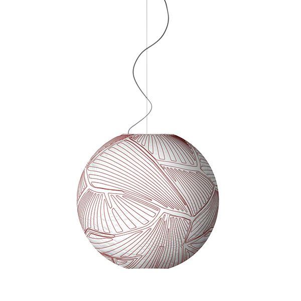 Foscarini Planet Pendelleuchte Groß Rot