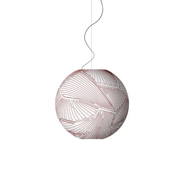 Foscarini Planet Pendelleuchte Klein Rot