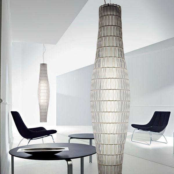 Foscarini Tropico Vertical Ice Stemning