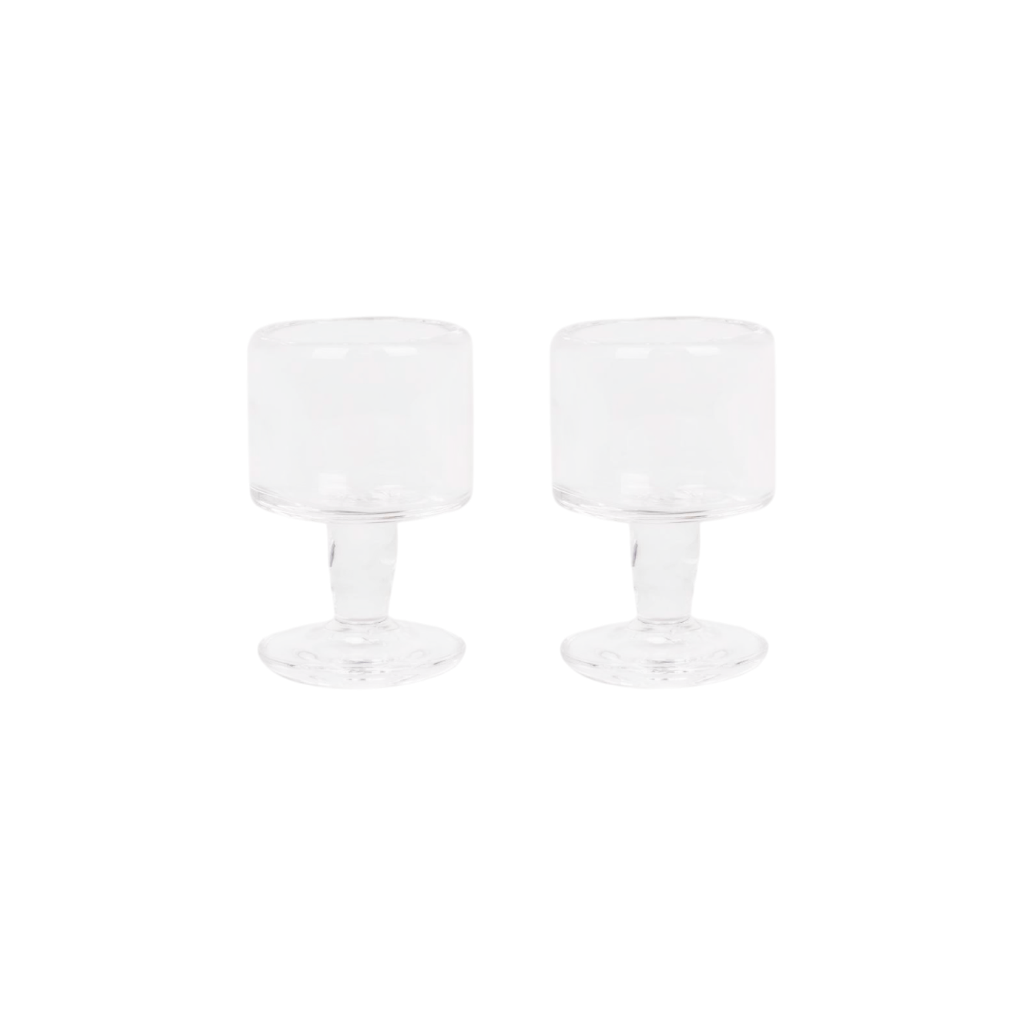 Frama 0405 Steelglas Set van 2 Klein 65ml Helder