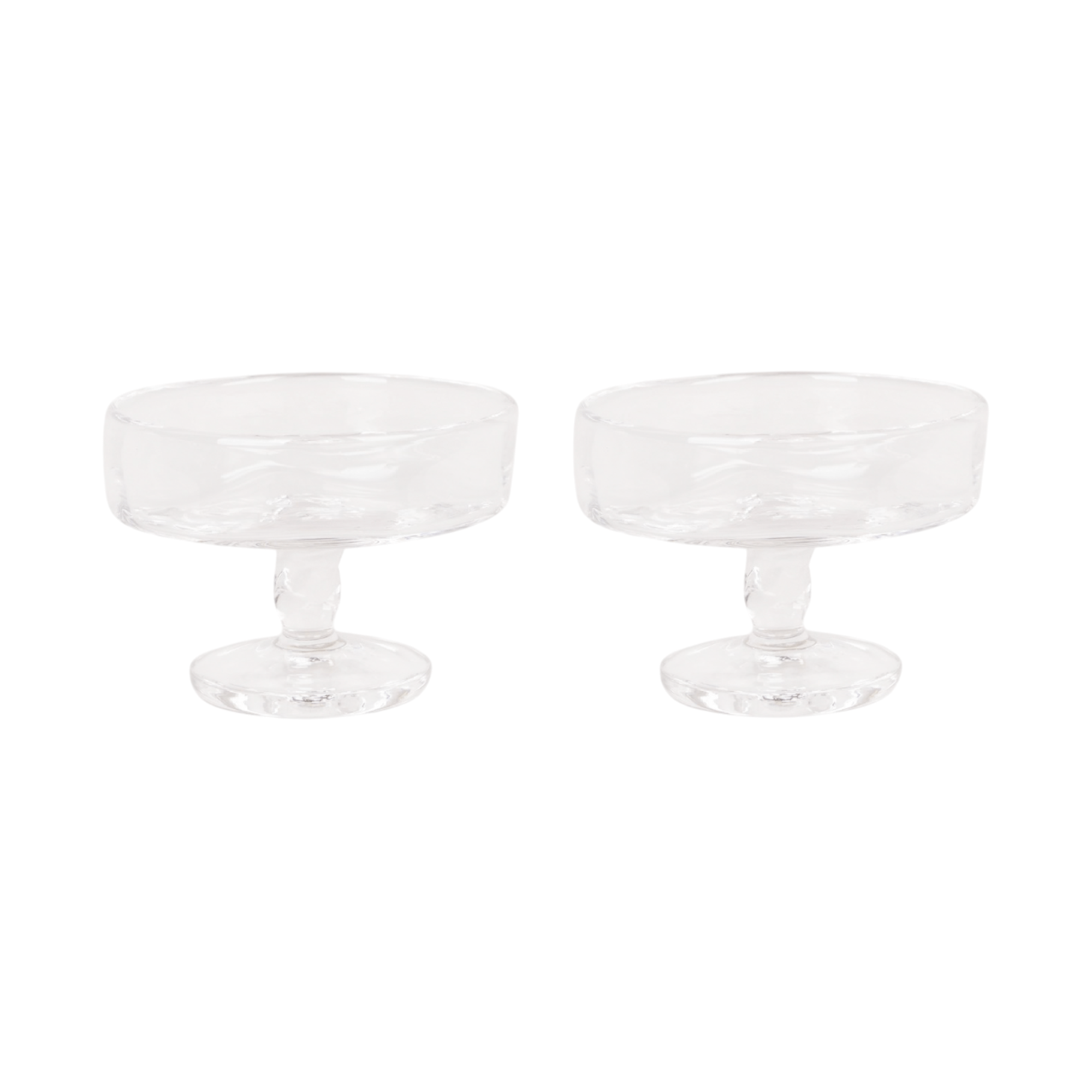 Frama 0405 Set di 2 Calici Larghi da 100 Ml Trasparente