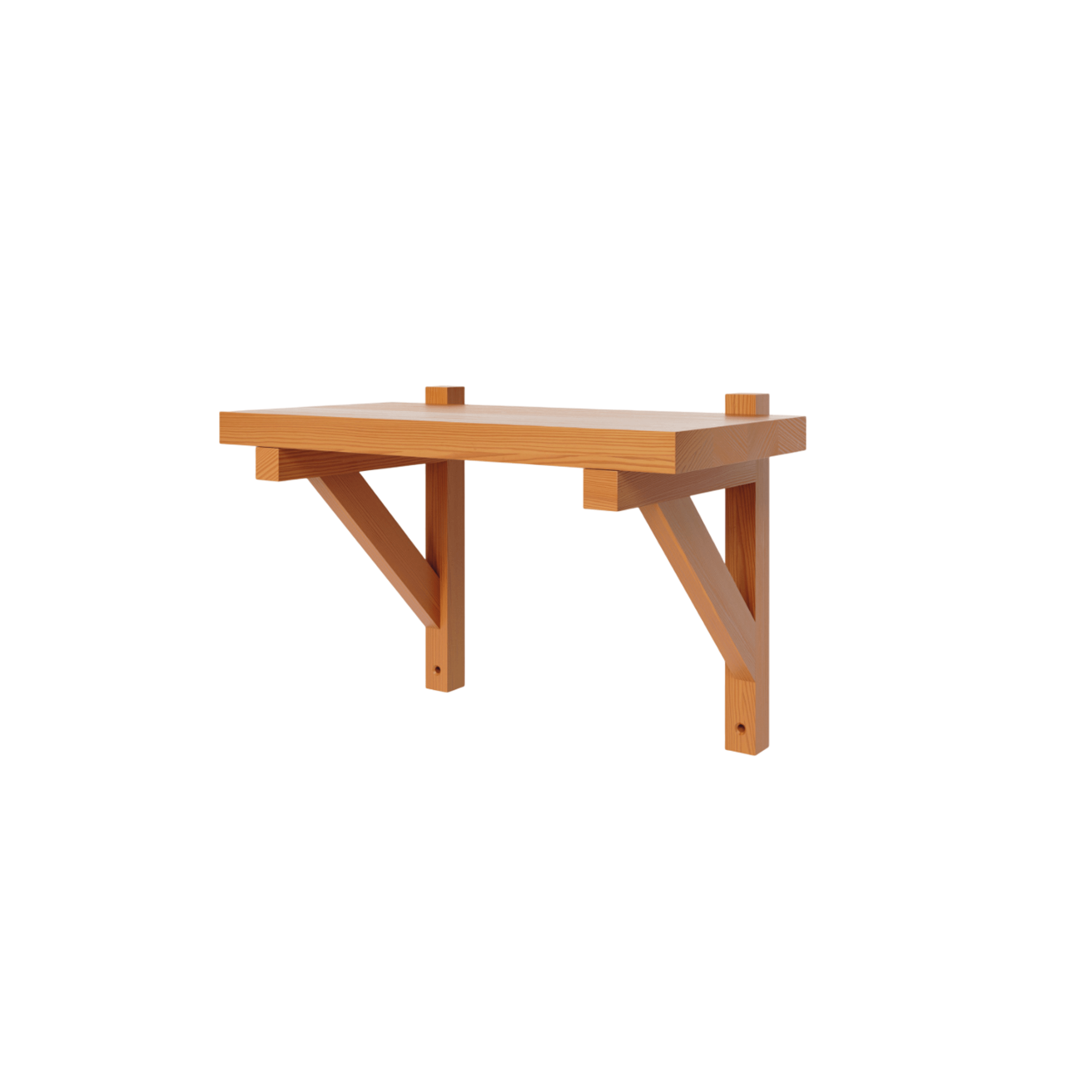 Frama Console Plank Klein Warm Bruin