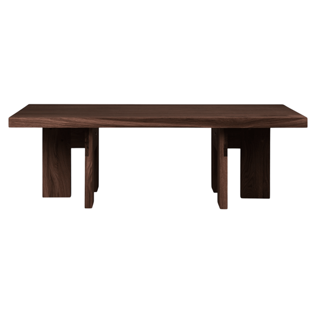Frama Farmhouse Rechthoekige Salontafel Donker Eiken
