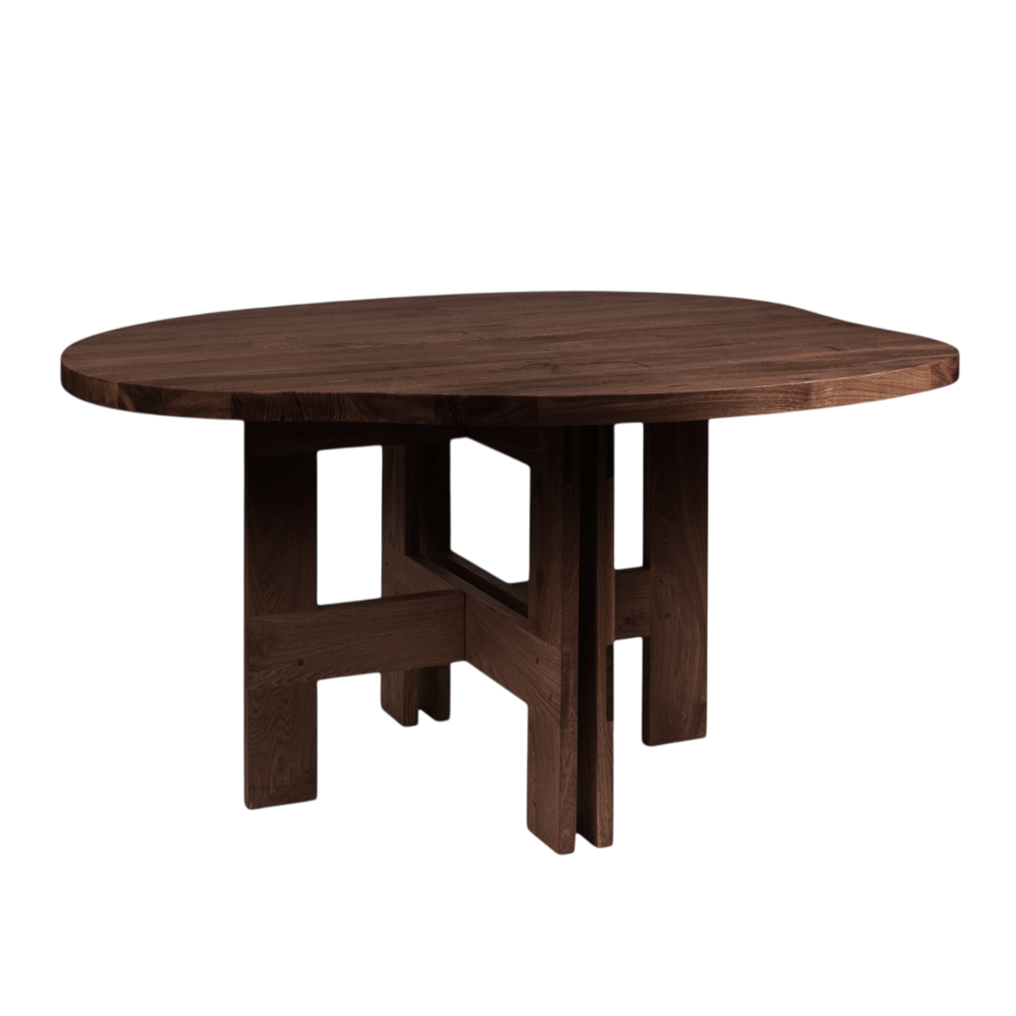 Frama Farmhouse Trestles Spisebord Mørk Eg
