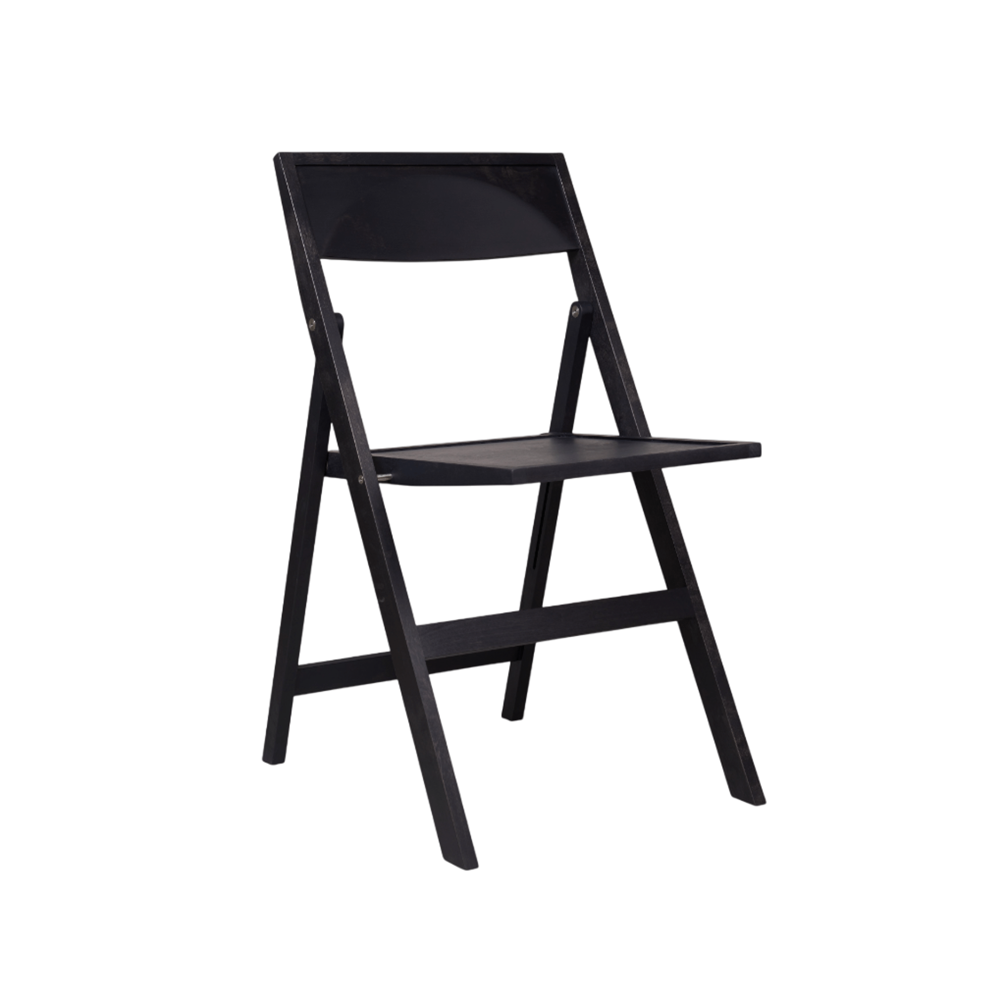 Frama Folding Flat Folding Chair Black