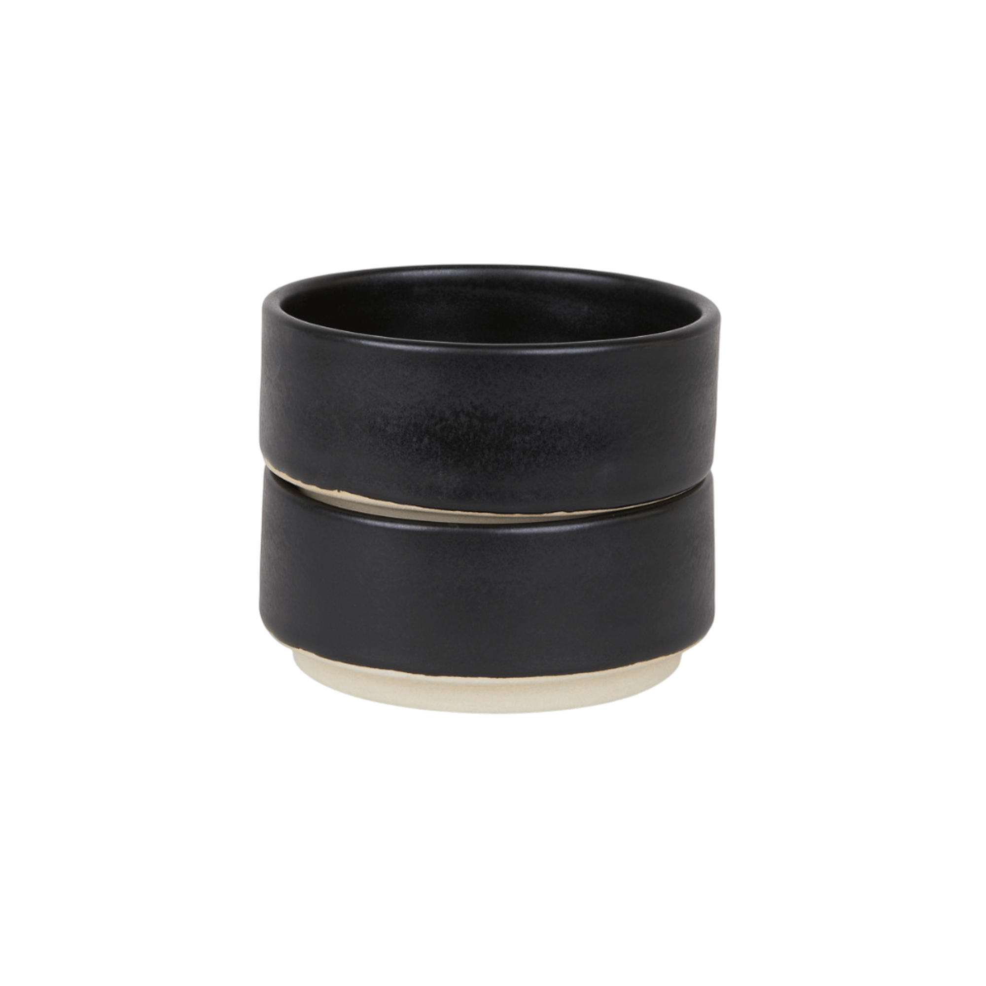 Frama Otto Ceramic Bowl Set of 2 Medium Black