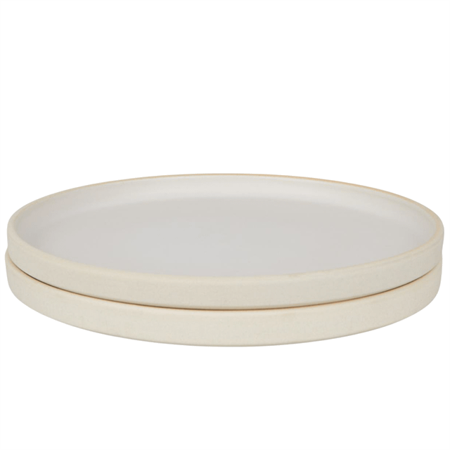 Frama Otto Keramiek Bord Set van 2 Groot Naturel