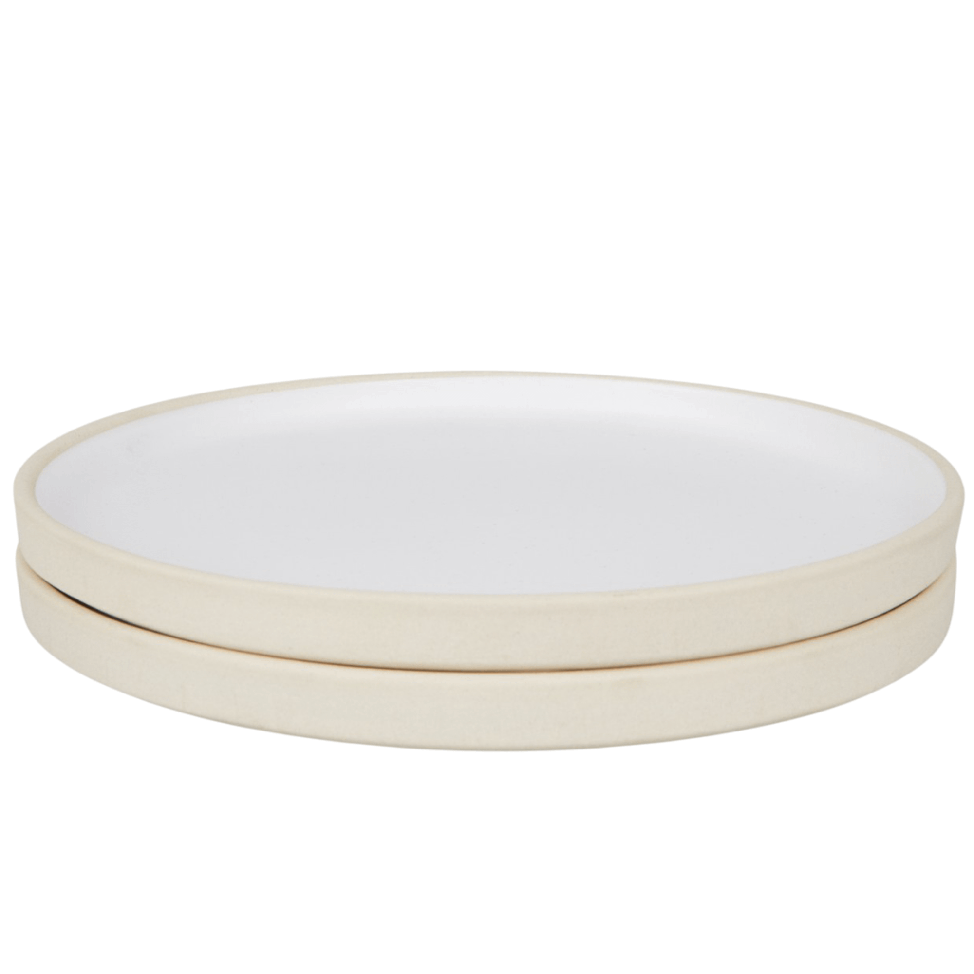 Frama Otto Keramiek Bord Set van 2 Groot Wit