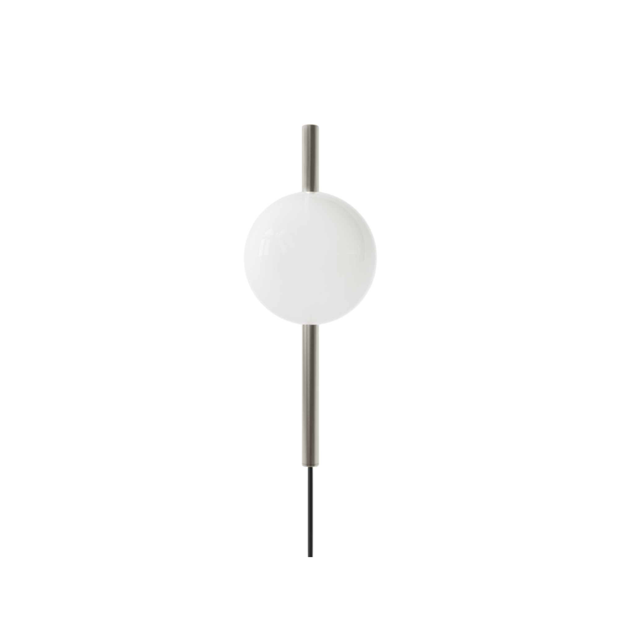 Lámpara de Pared Individual Frama Ovoid de Acero Inoxidable