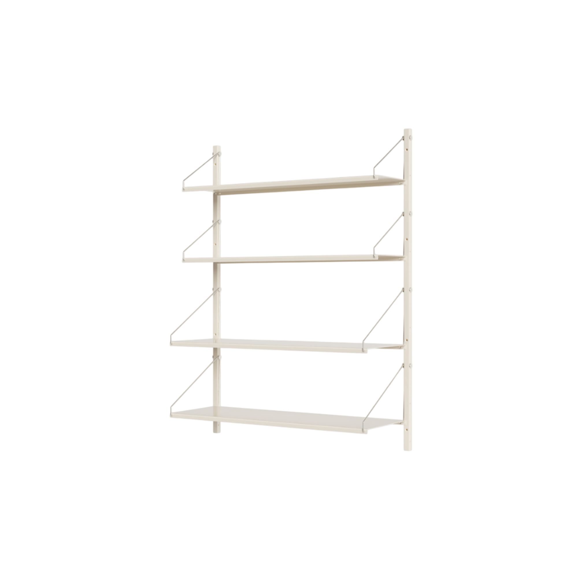 Frama Shelf Library Single Section Hylde 108,4x80 Varm Hvid