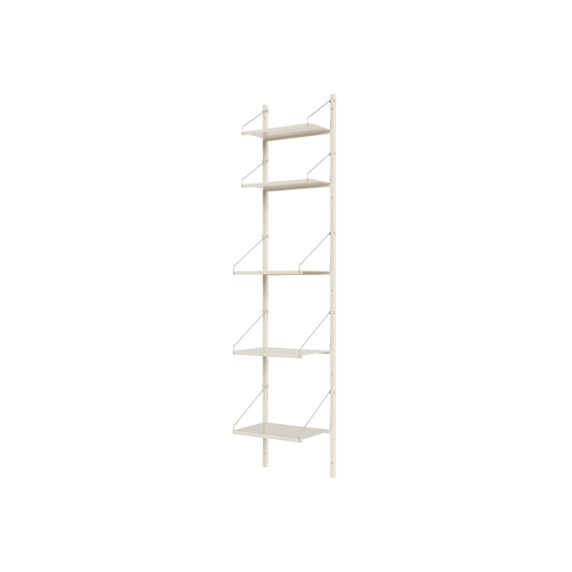 Frama Shelf Library -kirjahylly, Yksiosainen, 185,2 x 40 Cm, Lämmin Valkoinen