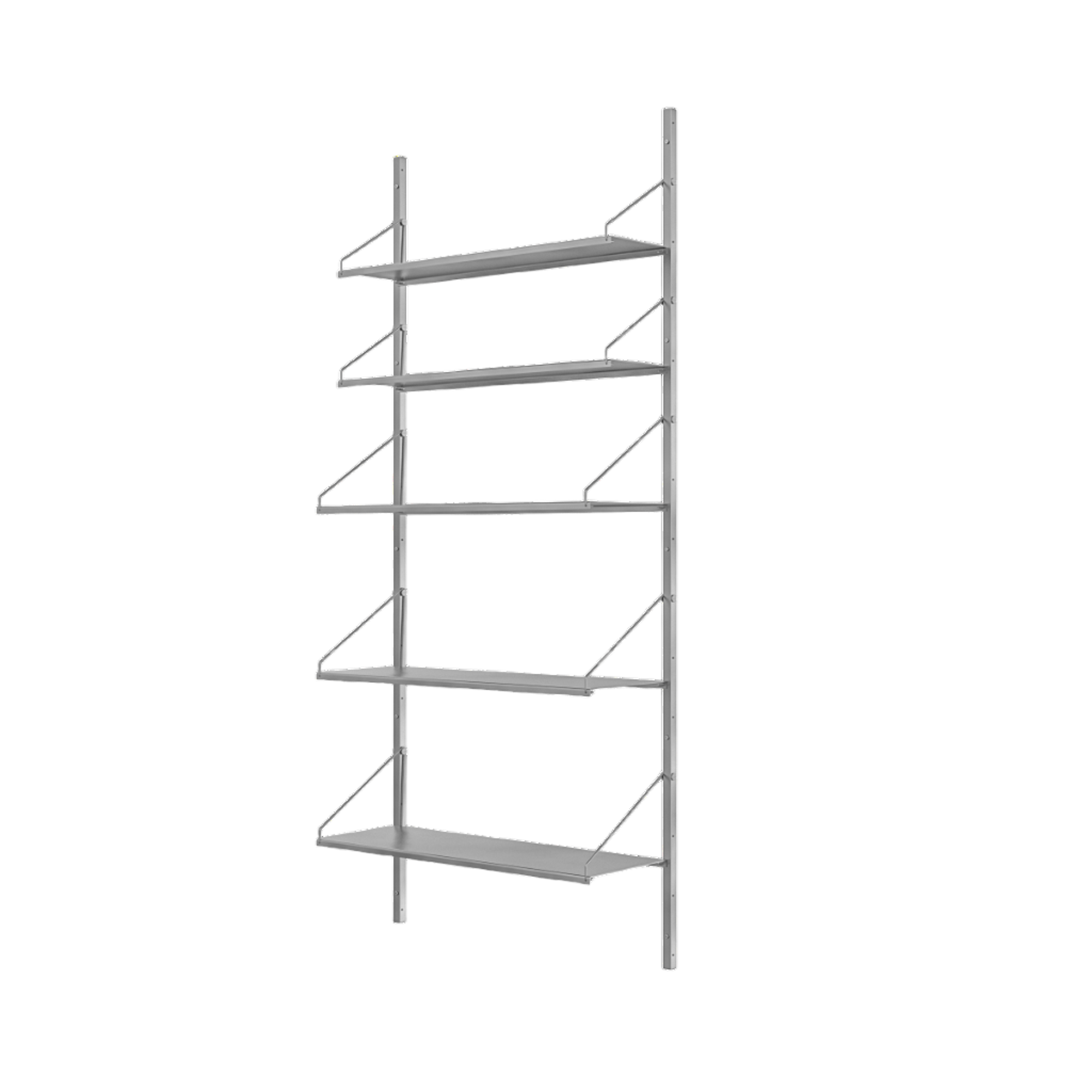 Frama Shelf Library Single Section Hylde 185,2x80 Rustfri Stål