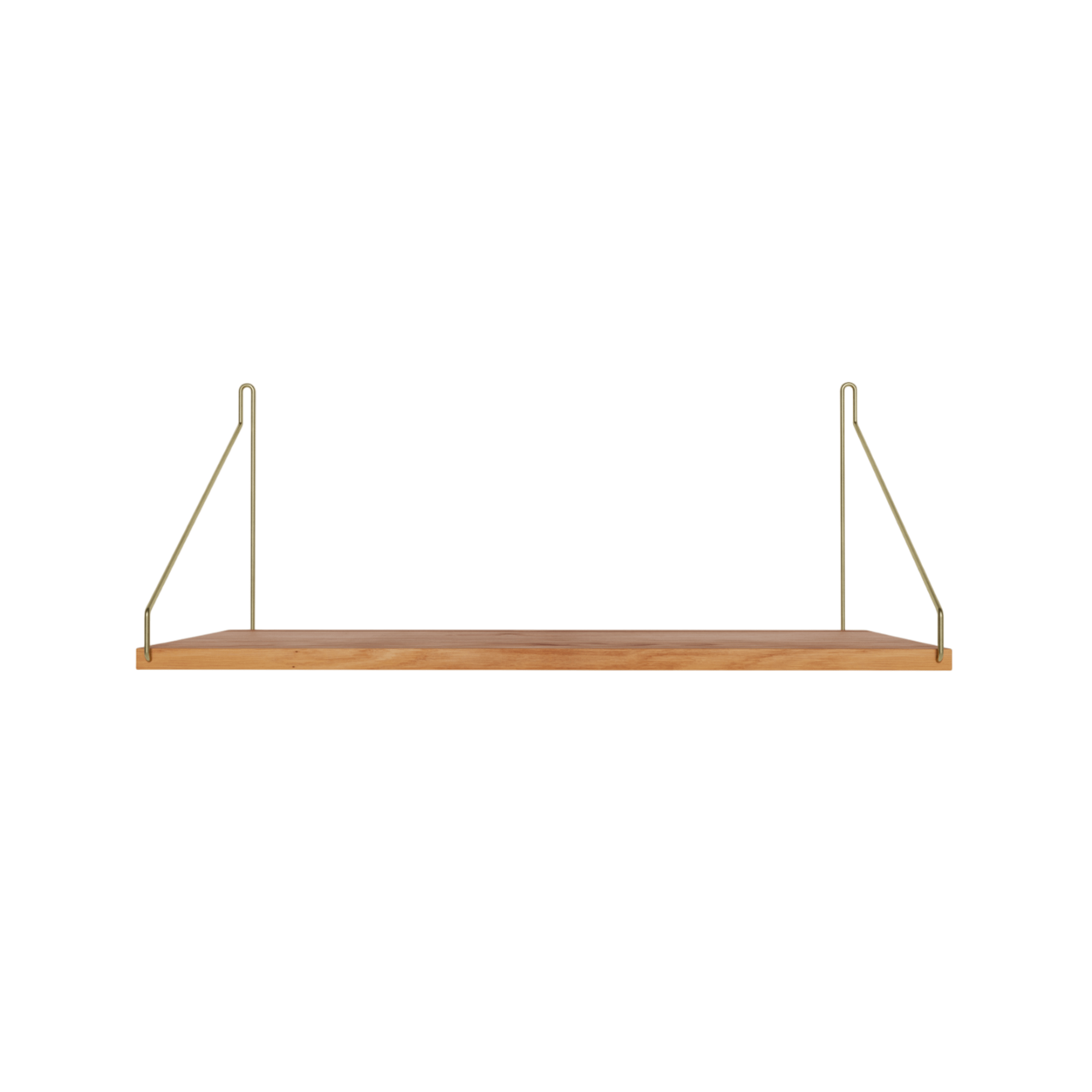 Frama Enkele Plank 27x60 Natuurlijk Eiken/ Messing