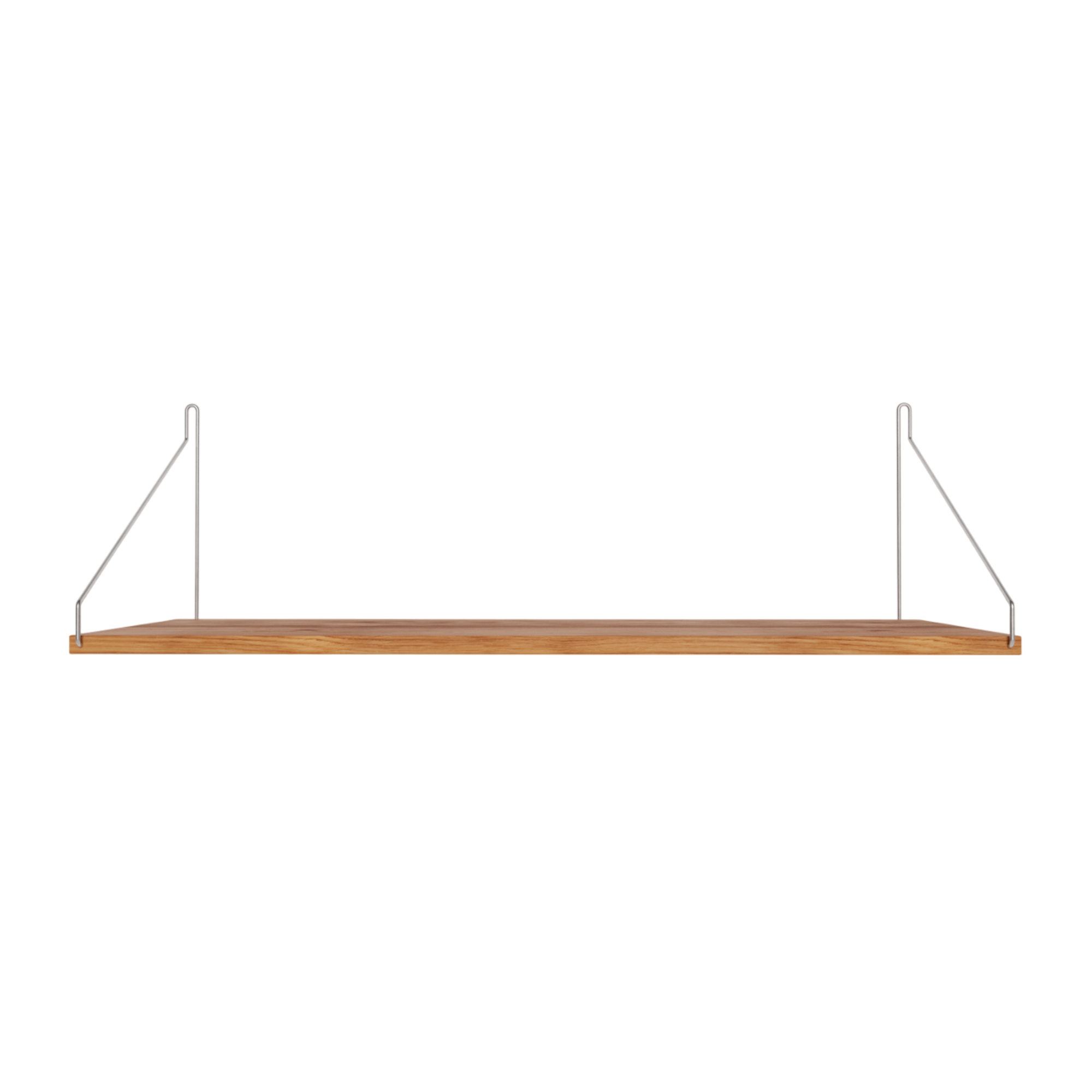Frama Single Shelf Shelf 27x80 Oiled Oak/ Stainless Steel