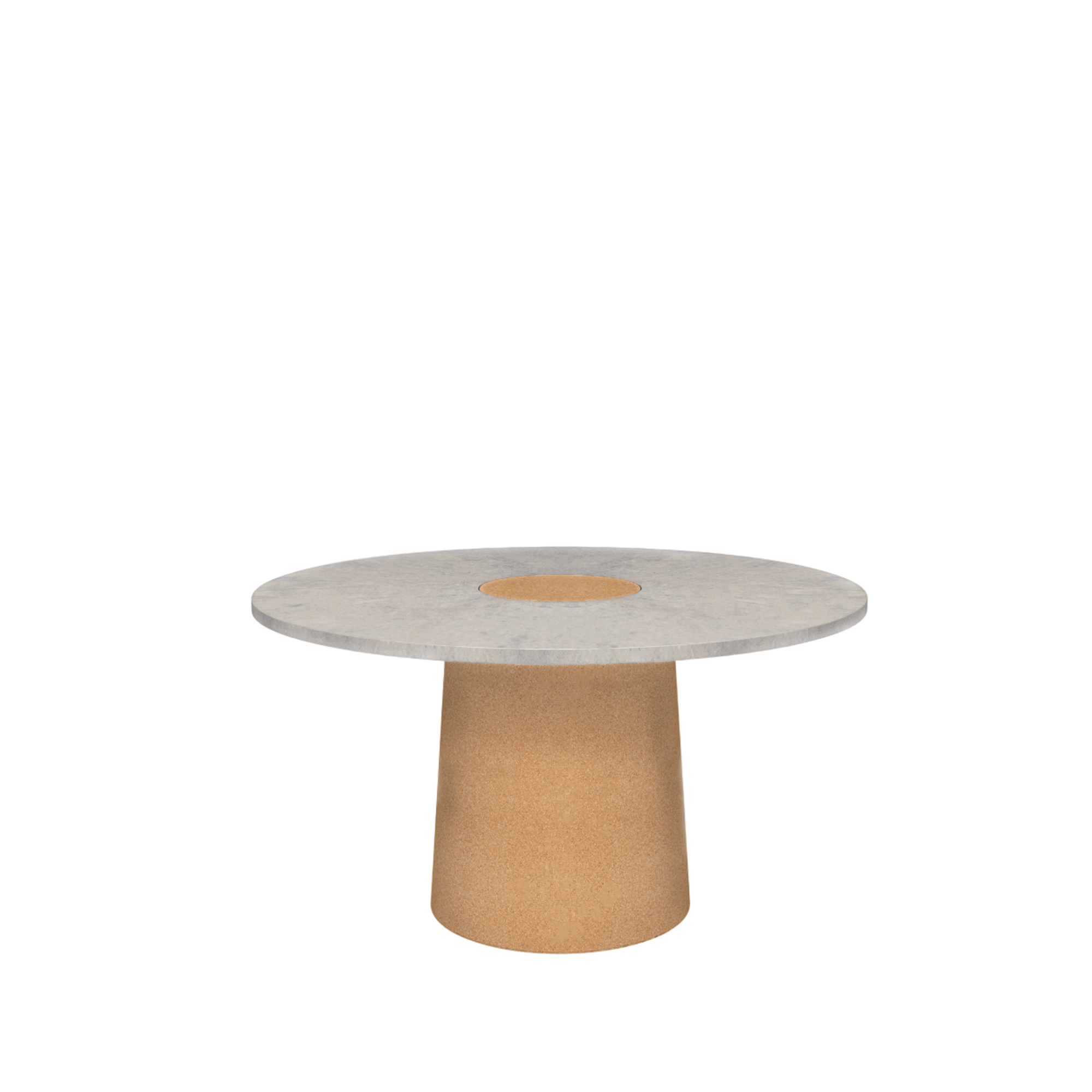 Frama Sintra Eettafel Blauw Ataija Marmer/Kurk