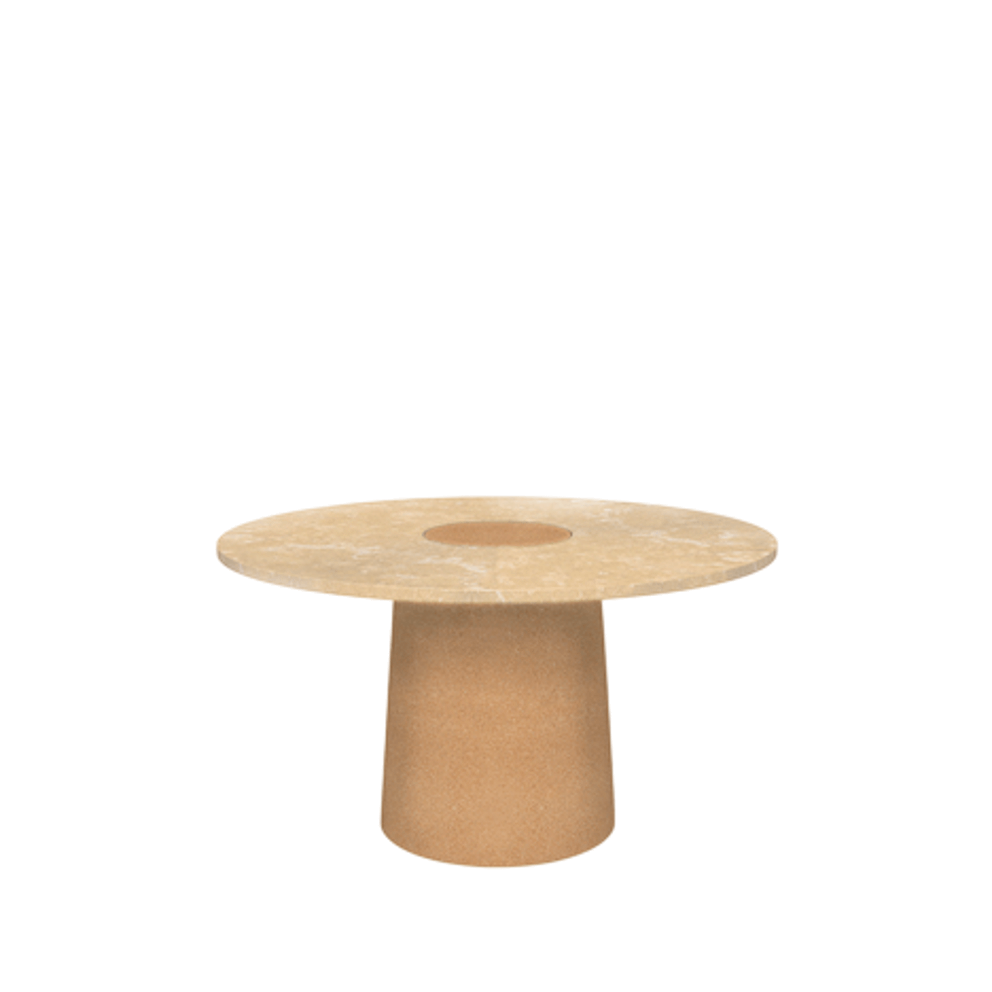 Frama Sintra Eettafel Geel Kalksteen/Kurk 
