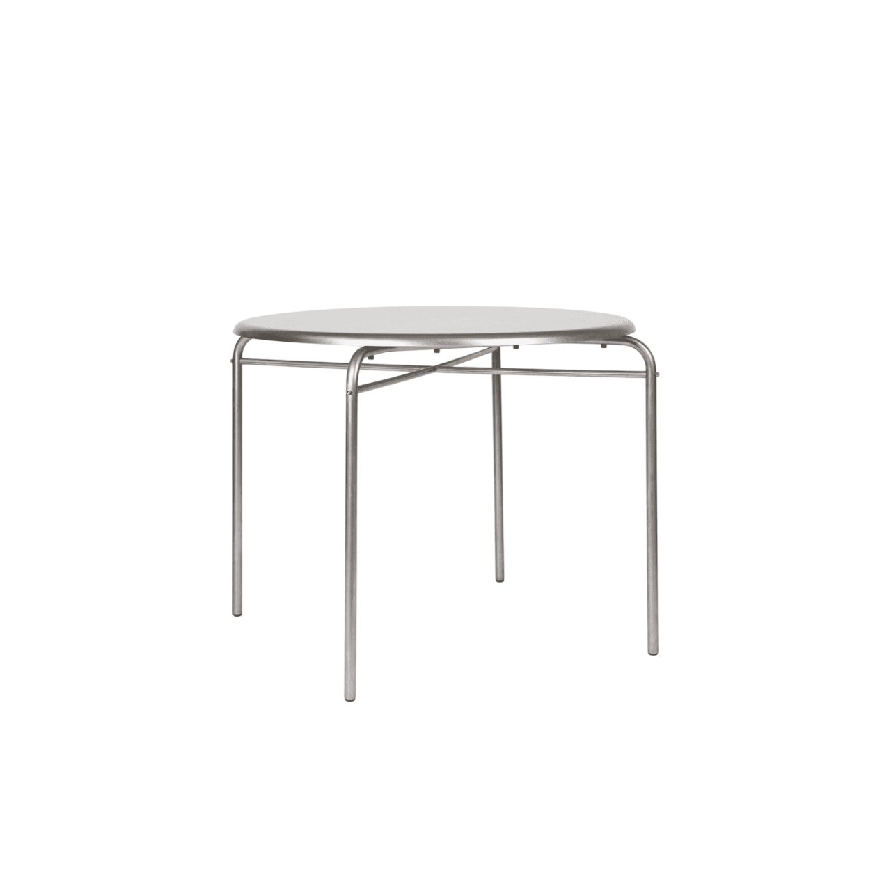 Frama Petit Rond eettafel Ø90 roestvrij staal 