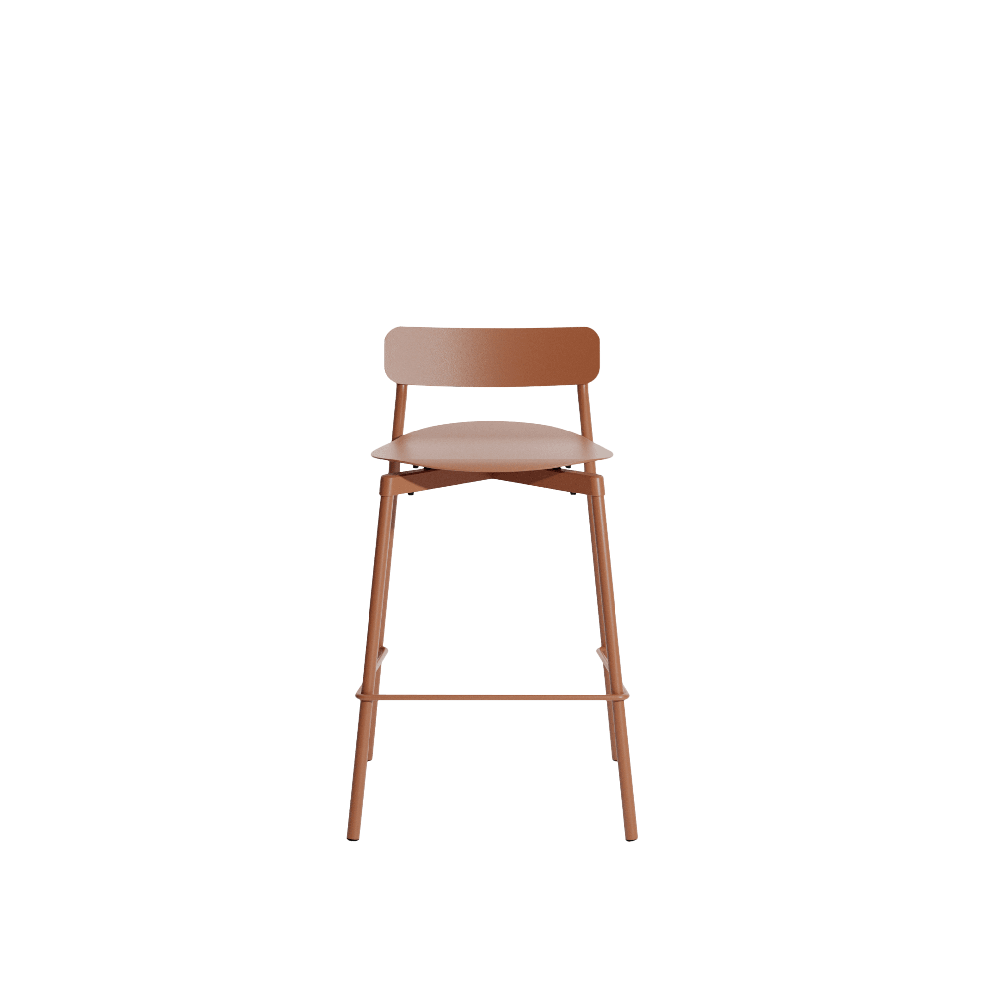 Petite Friture FROMME Tabouret de Bar H65 Terre Cuite