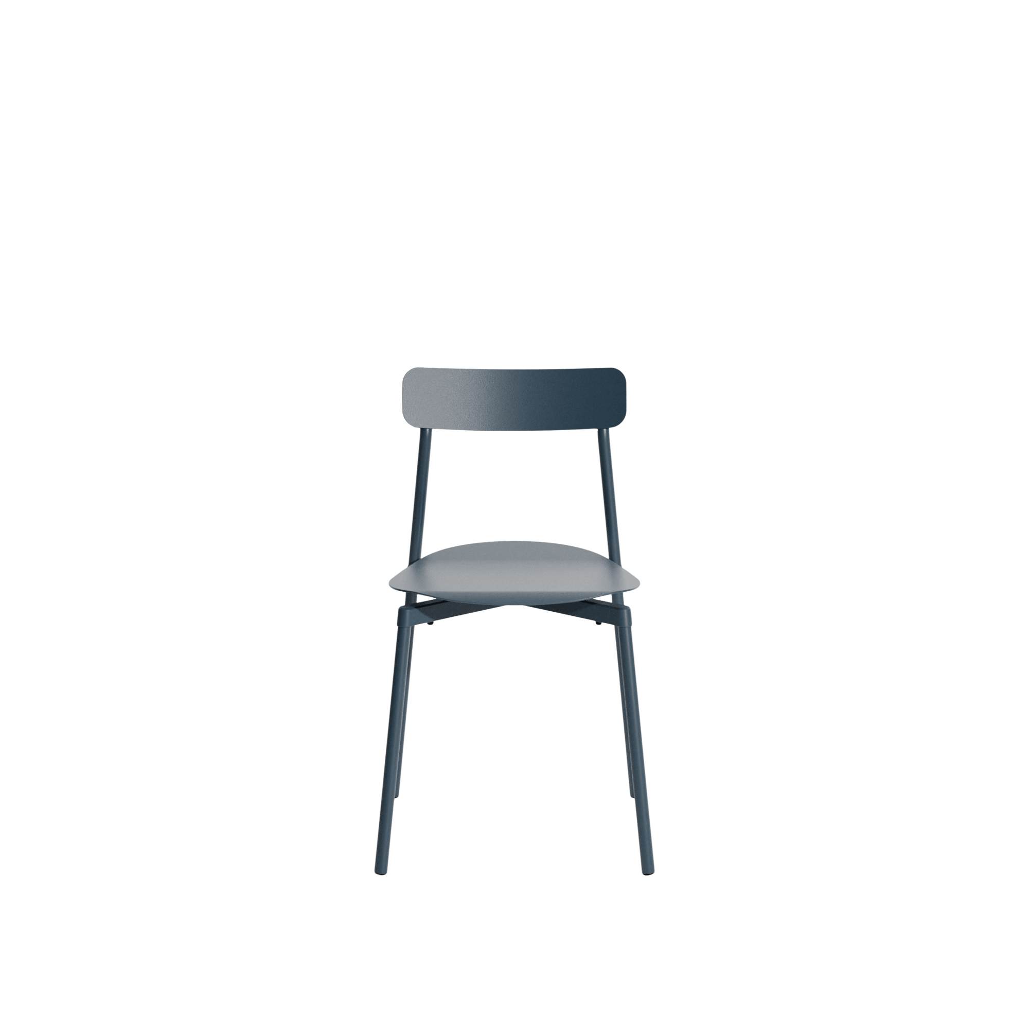 Petite Friture FROMME Dining Chair Gray Blue