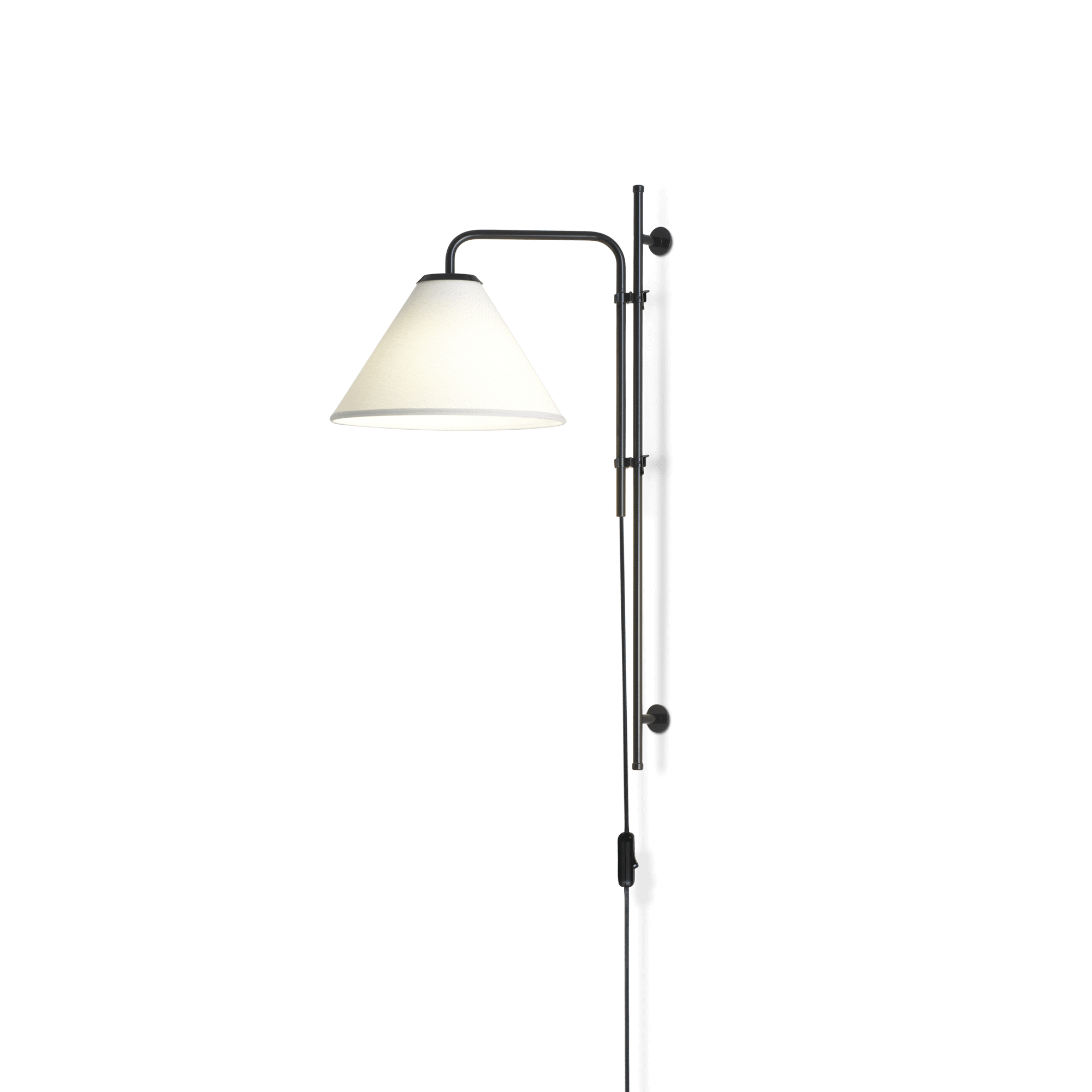 Marset Funiculí Wall Light Fabric Black-White