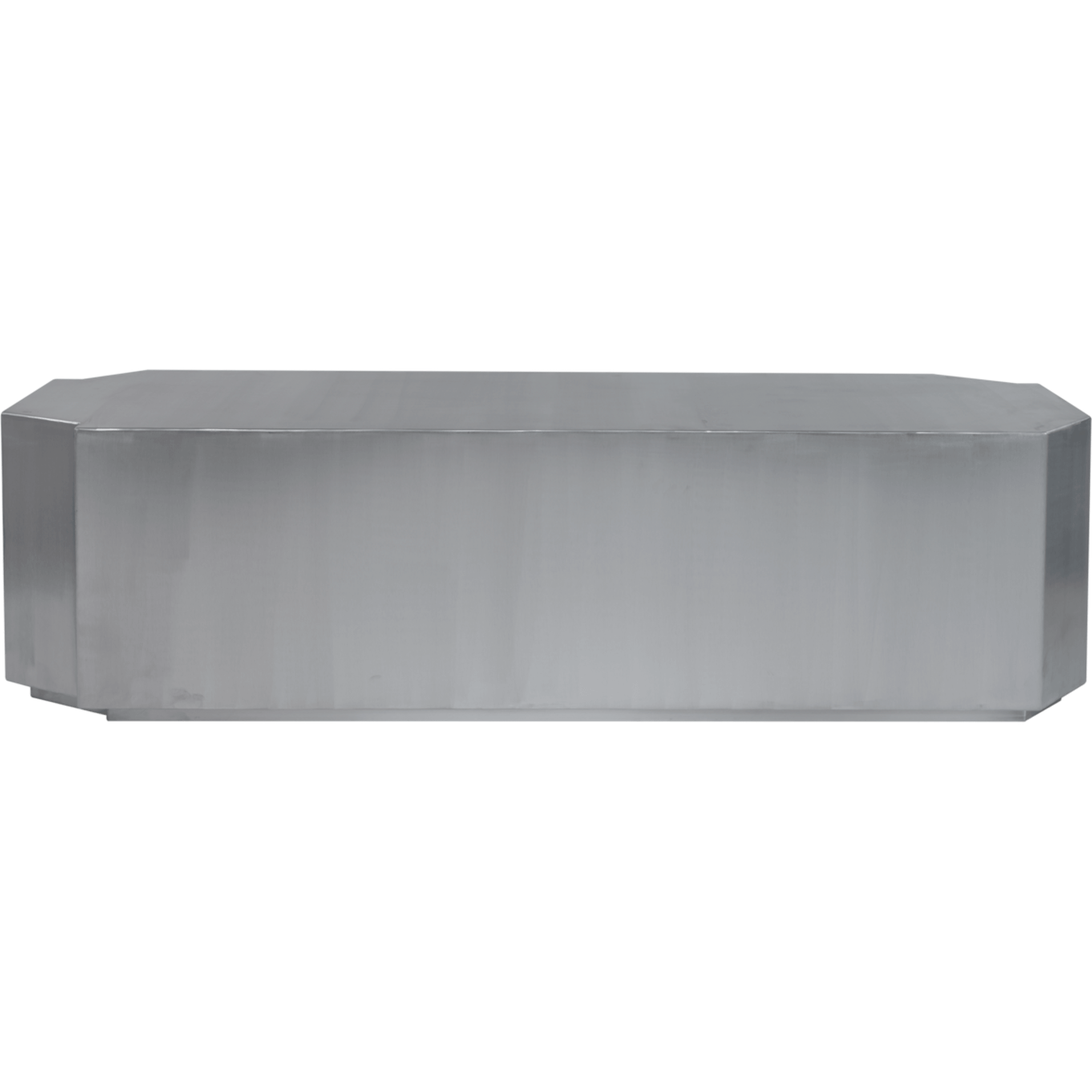 Louise Roe Funki Bench Brushed Aluminum
