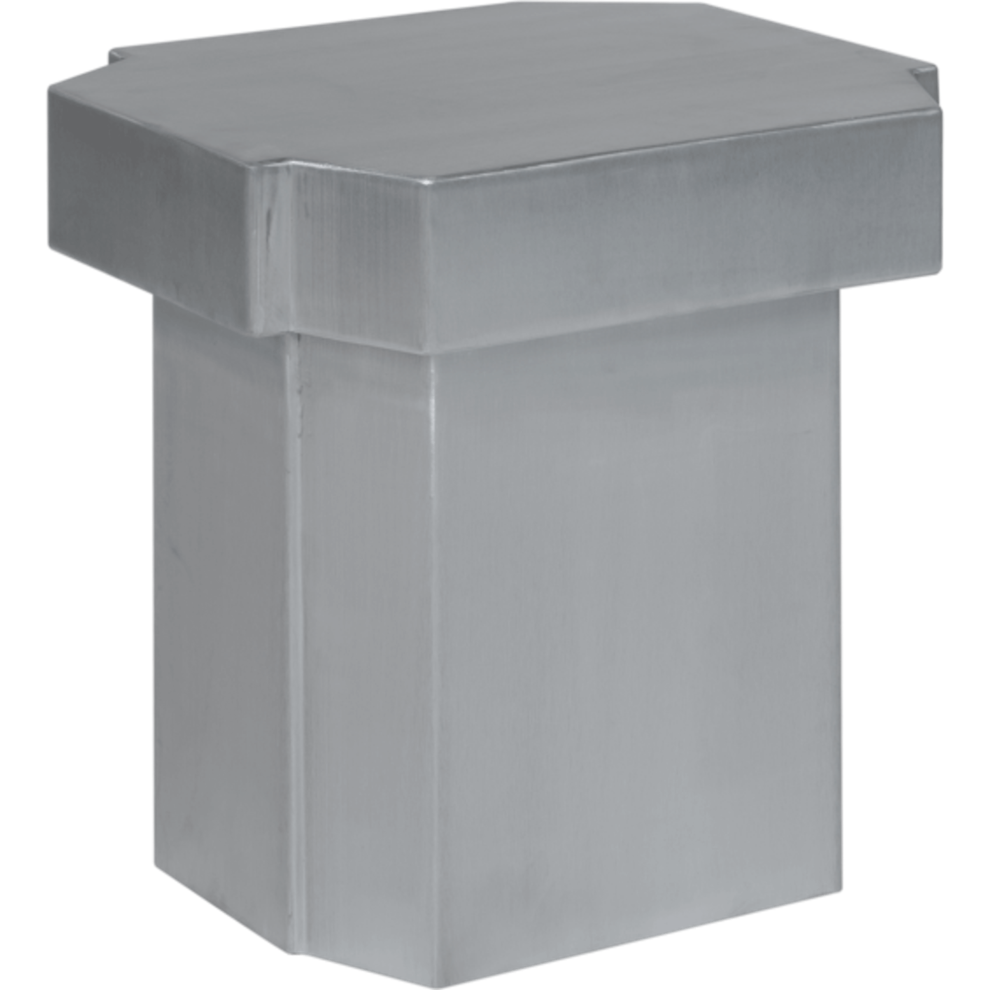 Sgabello Louise Roe Funki 02 in Alluminio Spazzolato