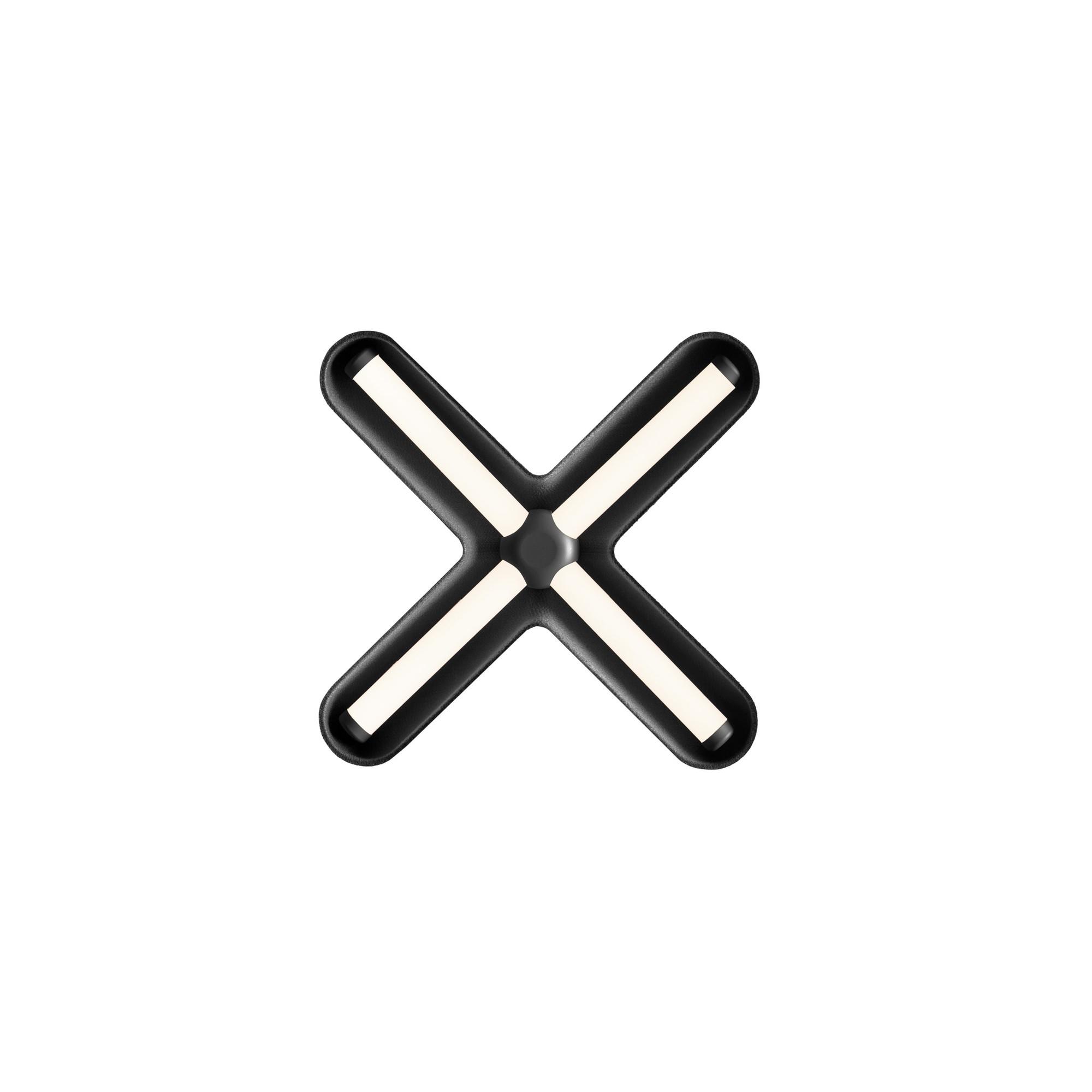 Loom Design Fuzz wandlamp zwart