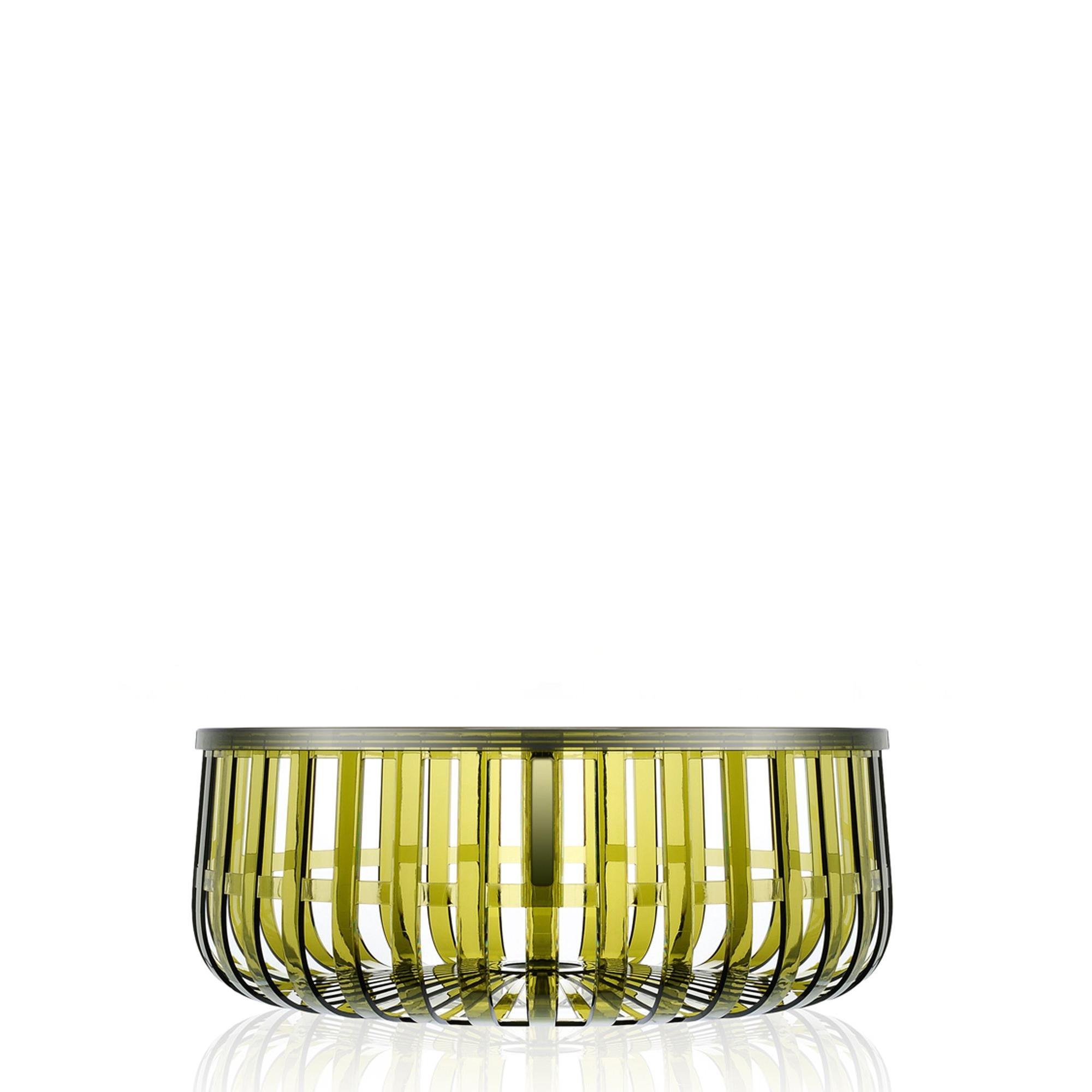 Kartell PANIER Mand Donkergroen