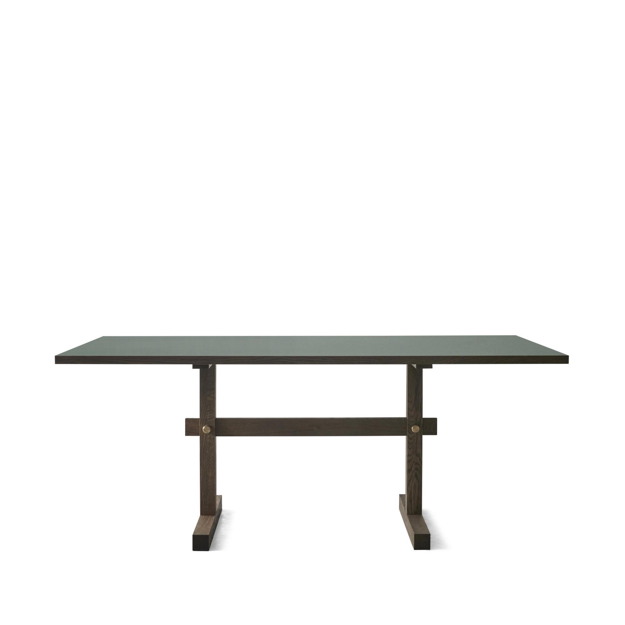 Eberhart Gaspard 180 Spisebord Conifer Linoleum/Mørk Egetræ