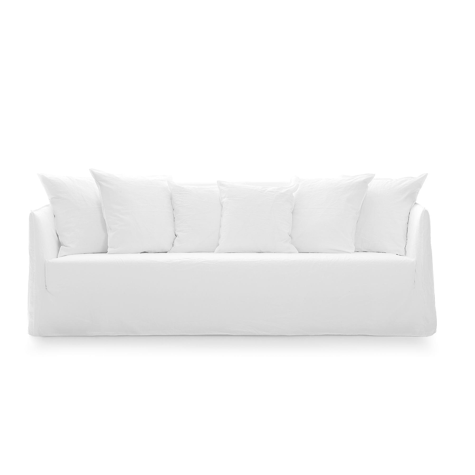 Gervasoni Ghost 12 Sofa Lino Bianco