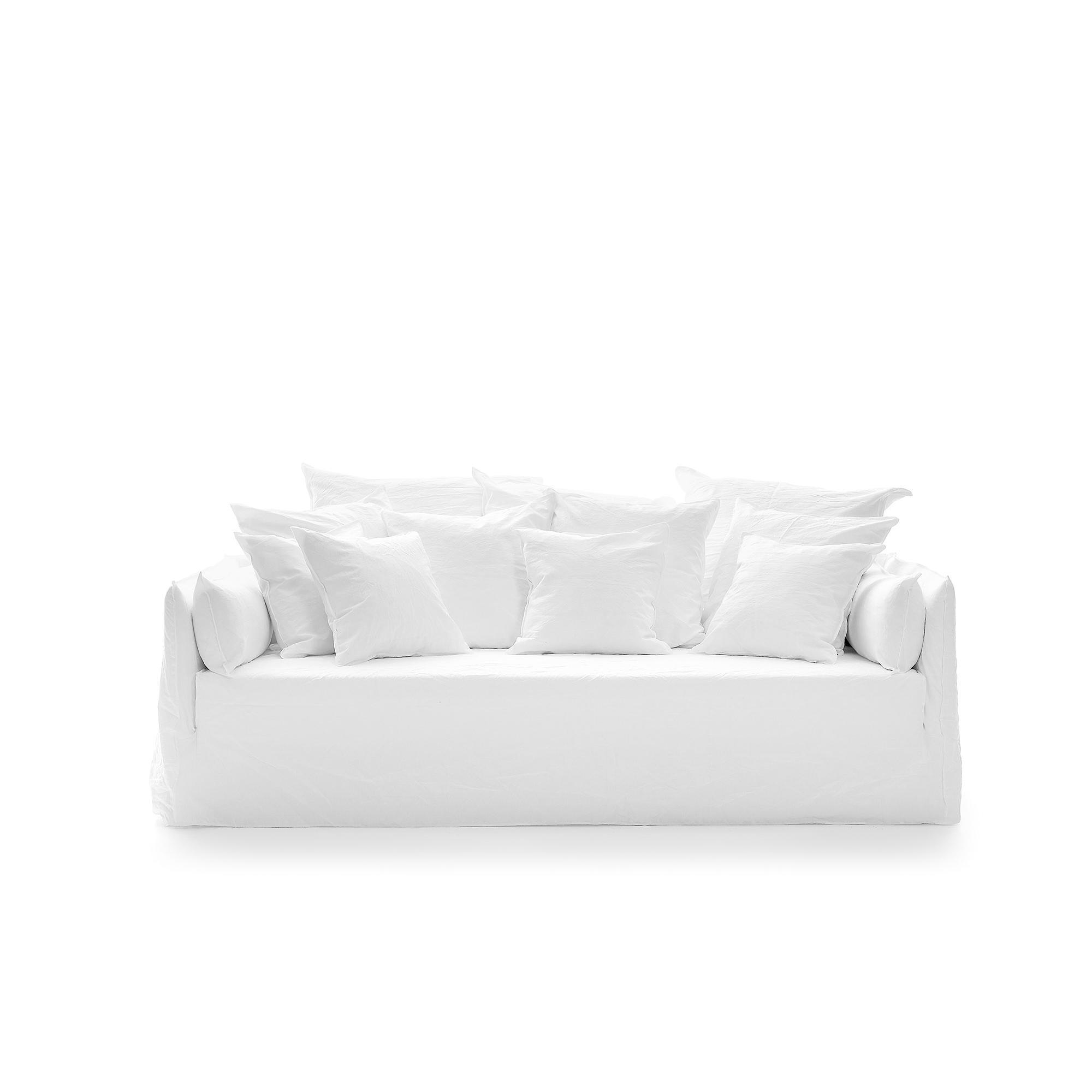 Gervasoni Ghost 16 Sofa Lino Bianco