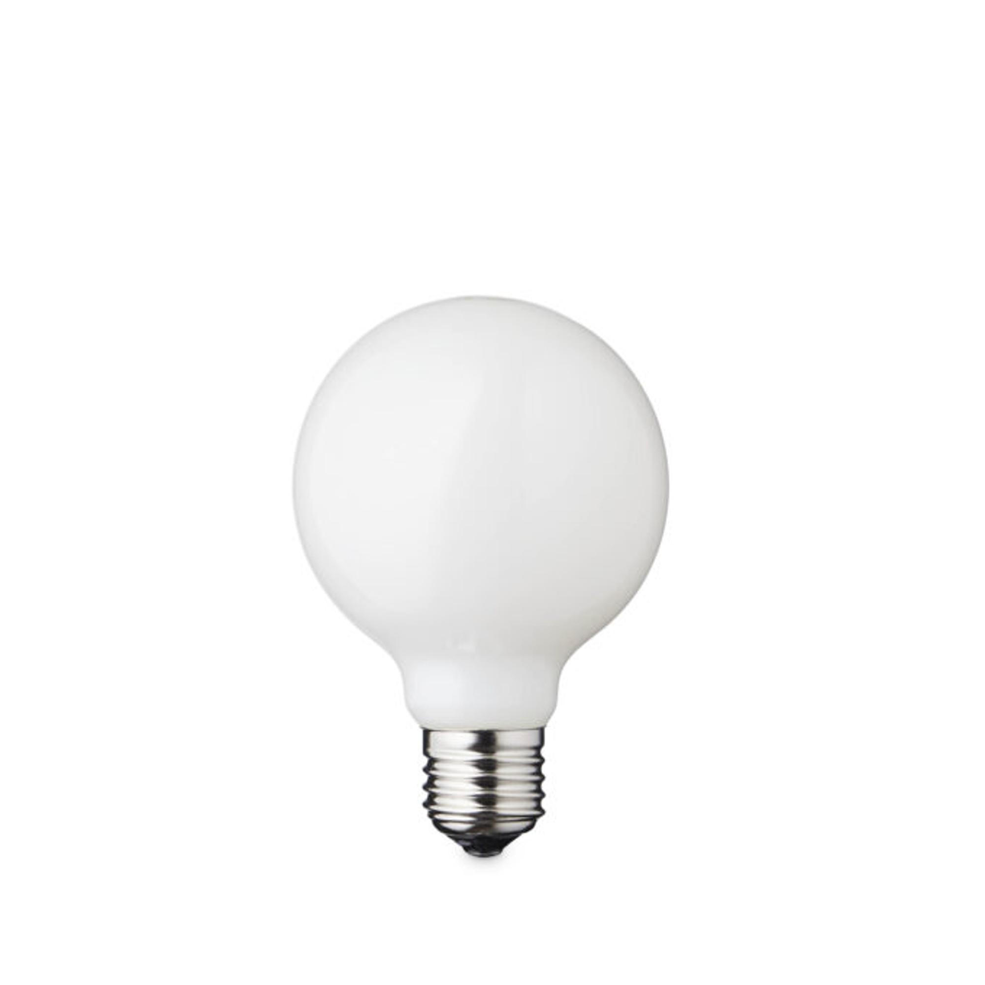Design By Us Globe E27 Pære Ø8 Milky