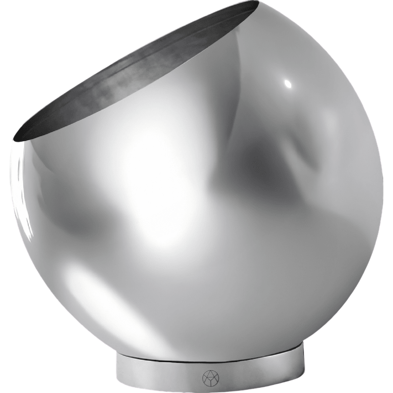AYTM GLOBE Potplant Ø30 Zilver