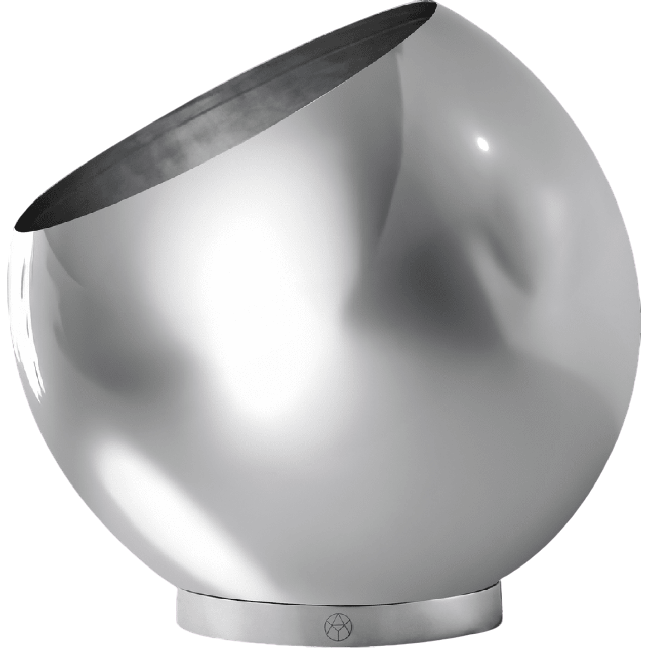AYTM GLOBE Potplant Ø37 Zilver