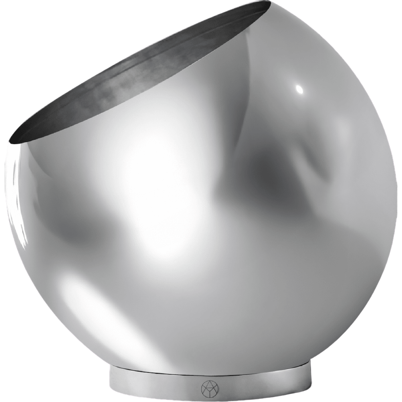 AYTM GLOBE Potplant Ø43 Zilver
