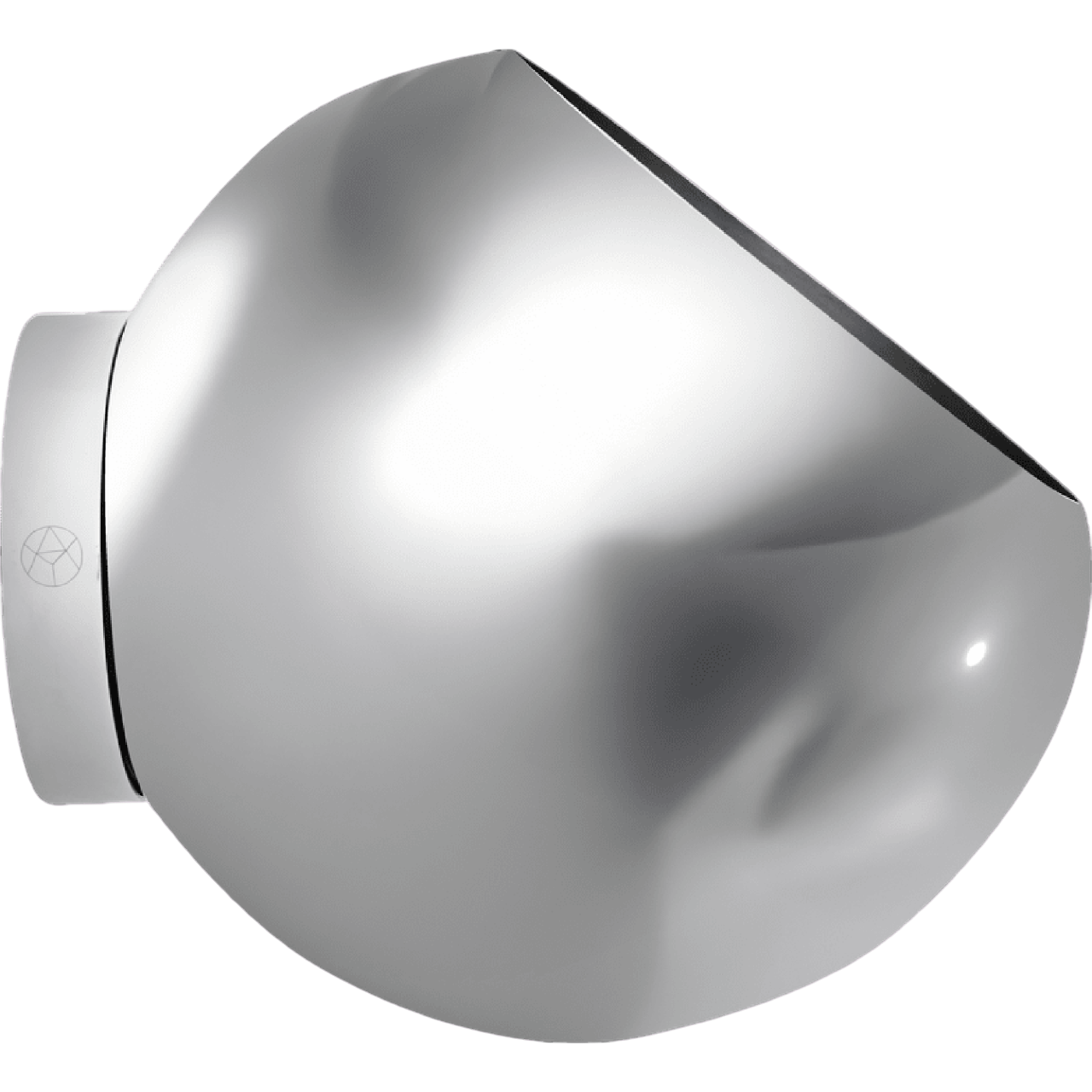 AYTM GLOBE Wandpotplant Ø17 Zilver