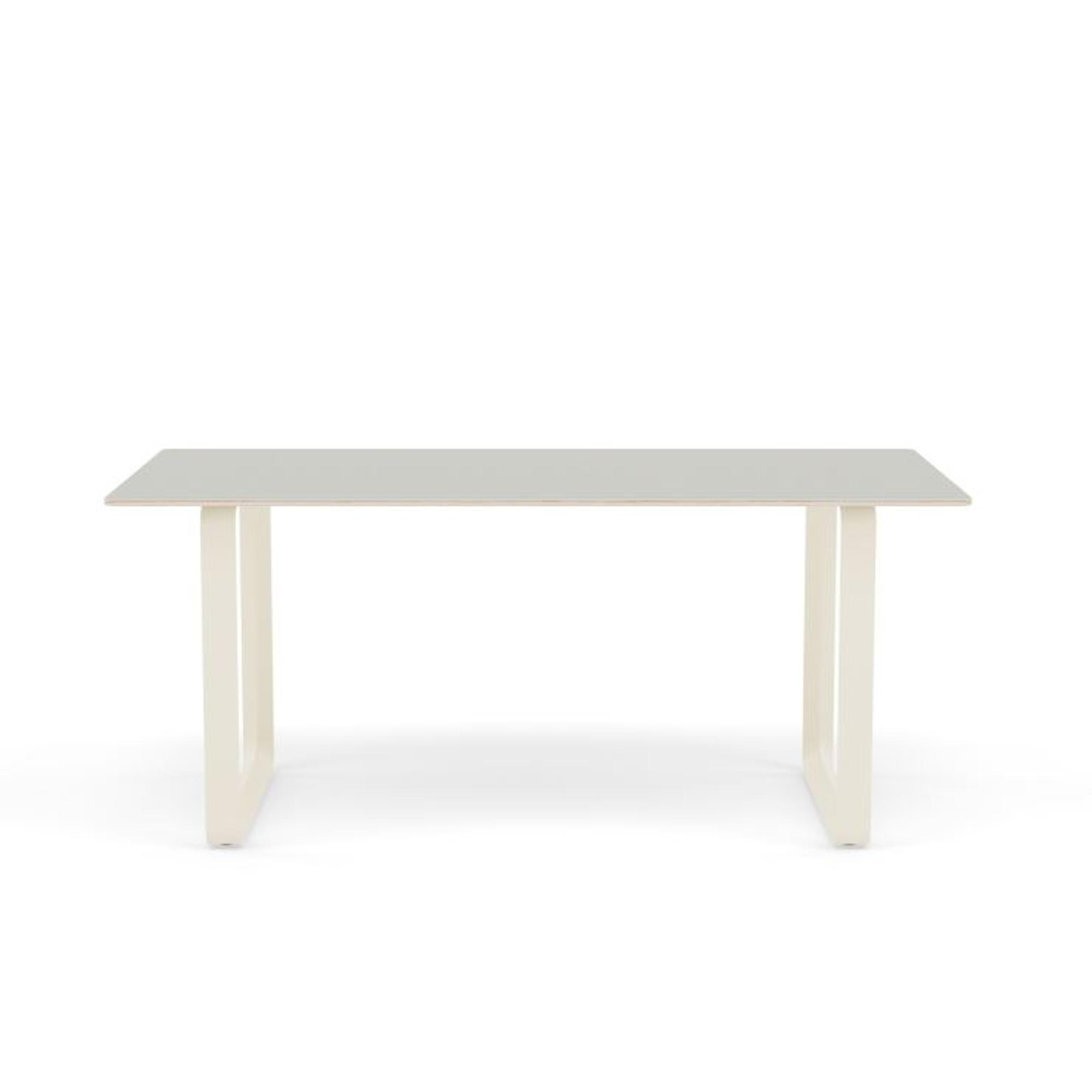 Muuto Mesa Comedor 70/70 170x85 Gris Linóleo/ Arena