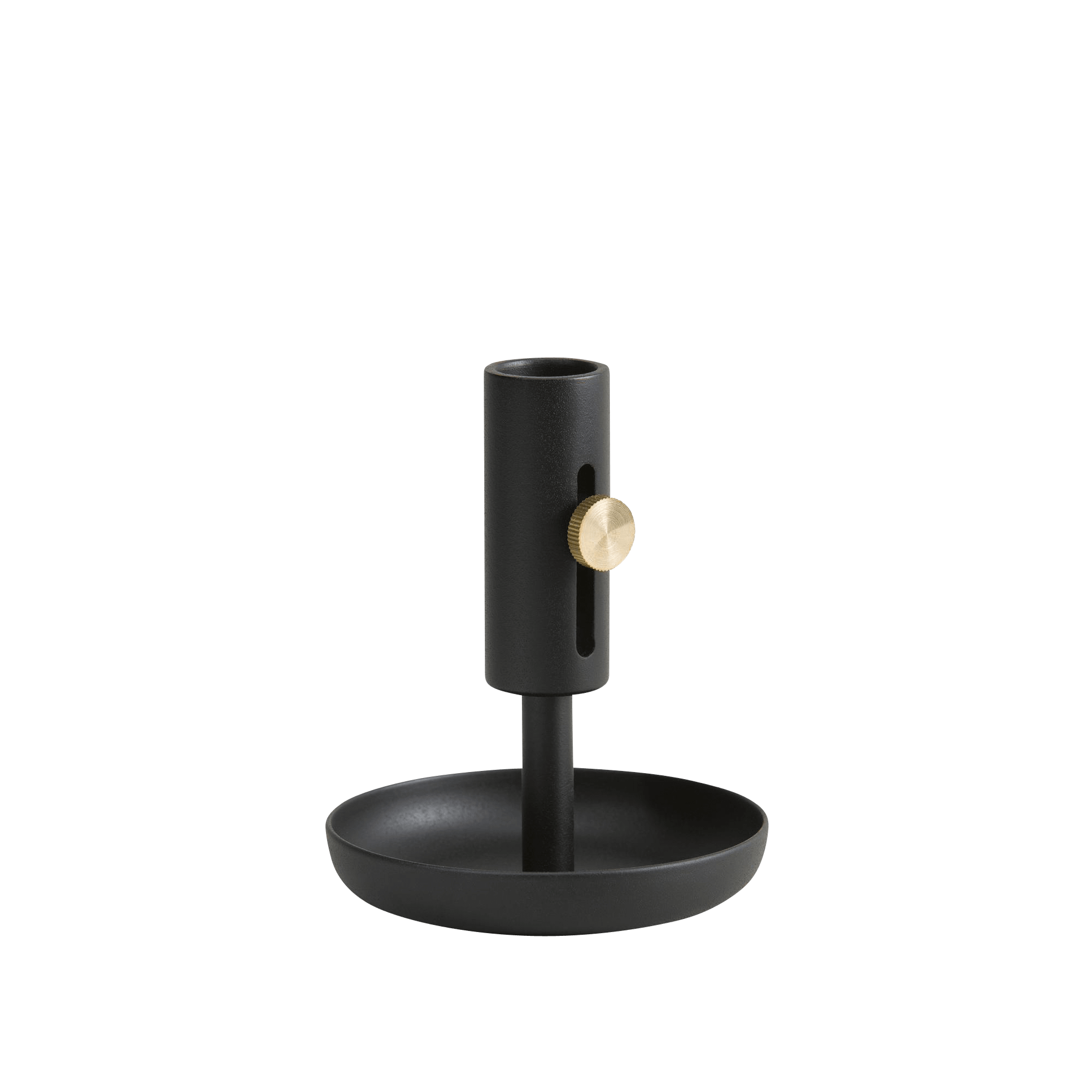 Northern Granny Candlestick H11.5 Black