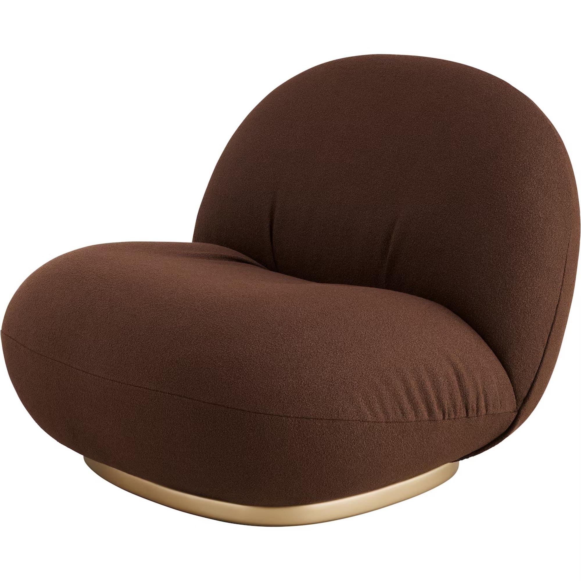 Gubi Pacha Fauteuil Parel Goud/ Acca Vierkant Sahco 0381