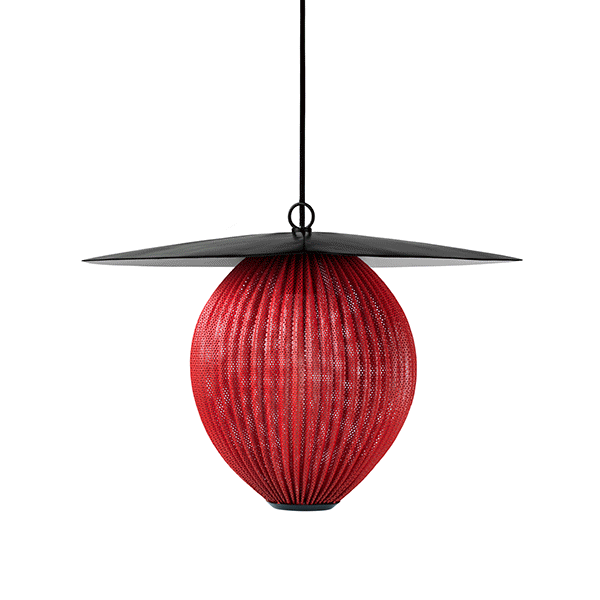 GUBI Satellite Pendant Medium Red