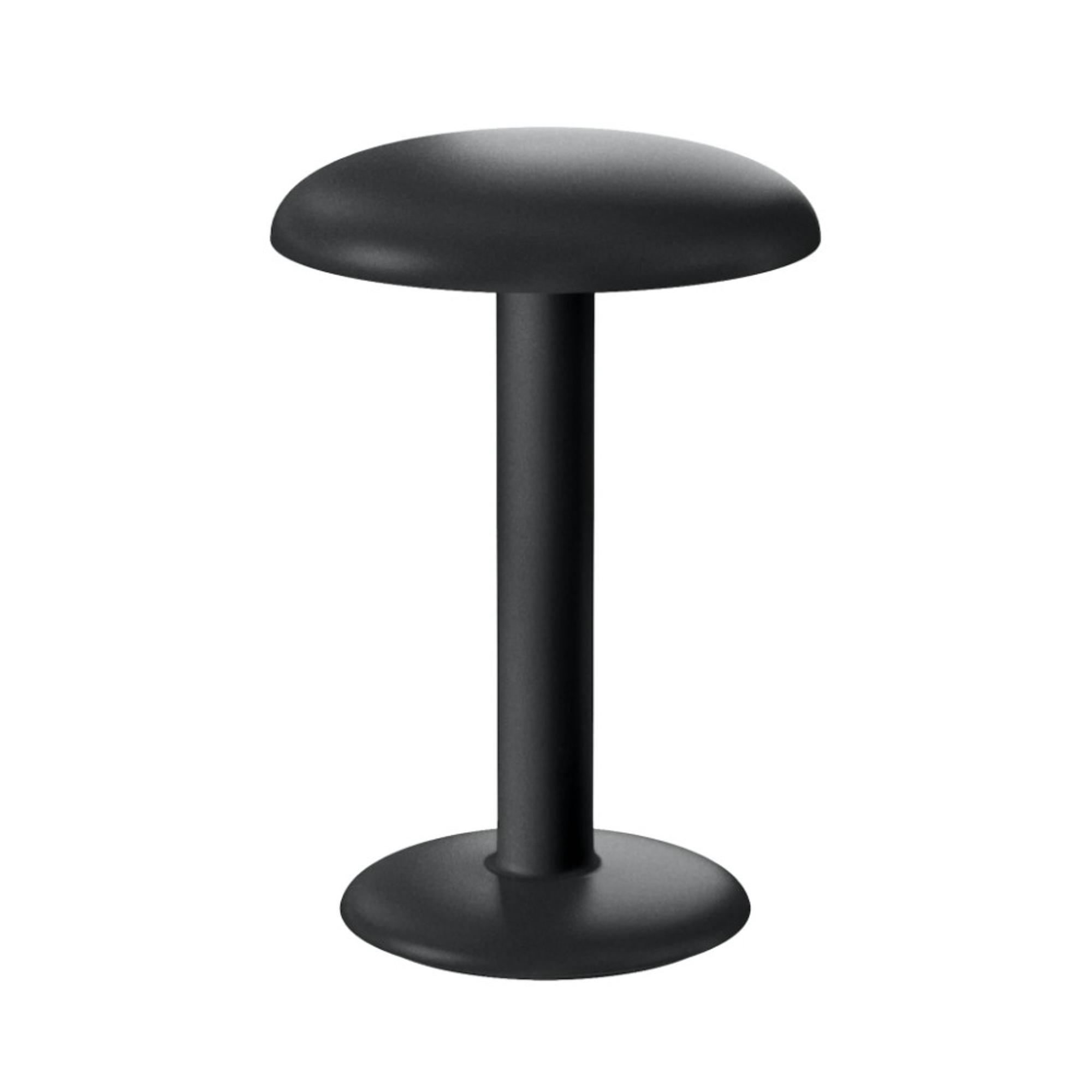 Flos Gustave Lámpara de Mesa Portátil Negro 2700K