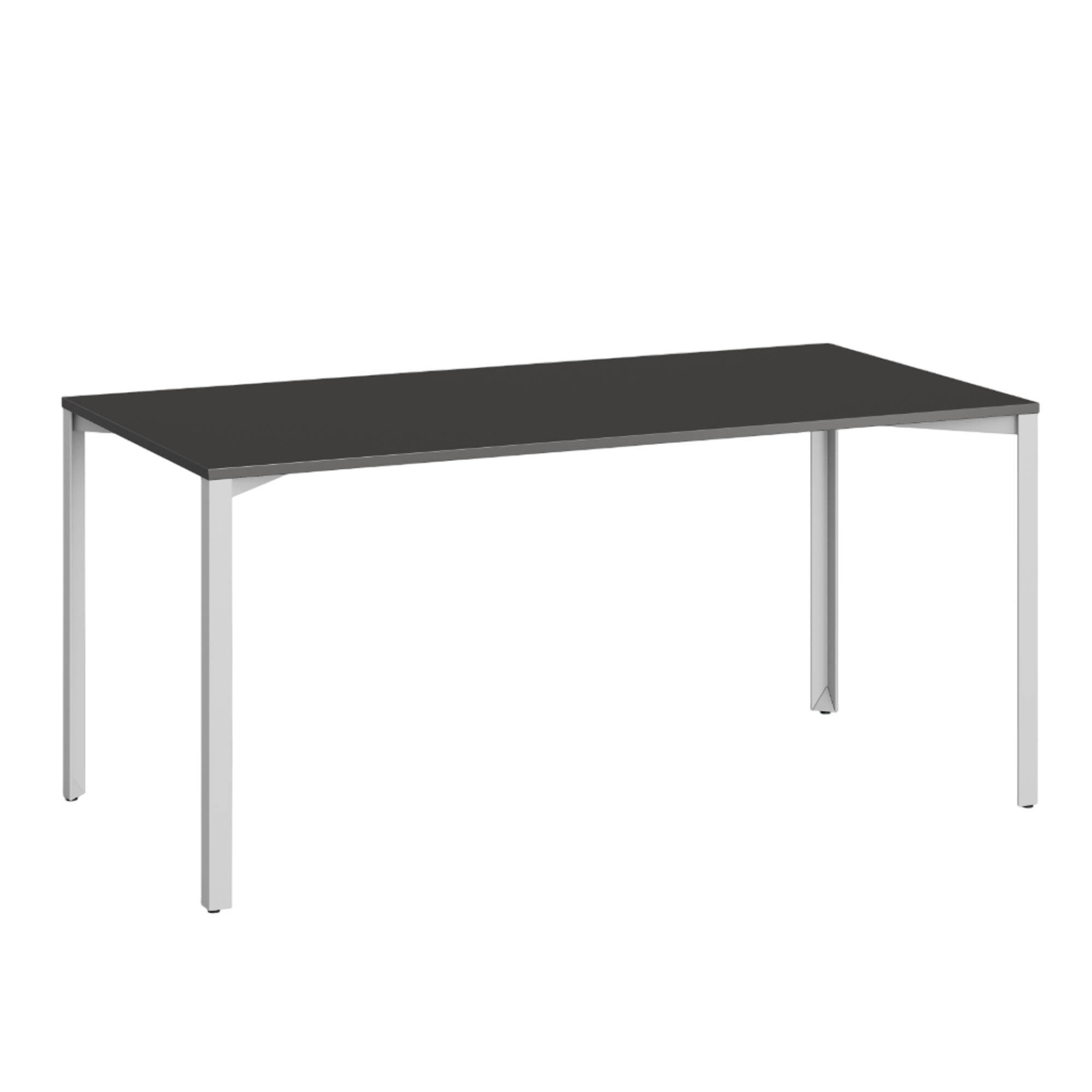 +Halle Tavolo a griglia 80x160 Nero/ Grigio Chiaro