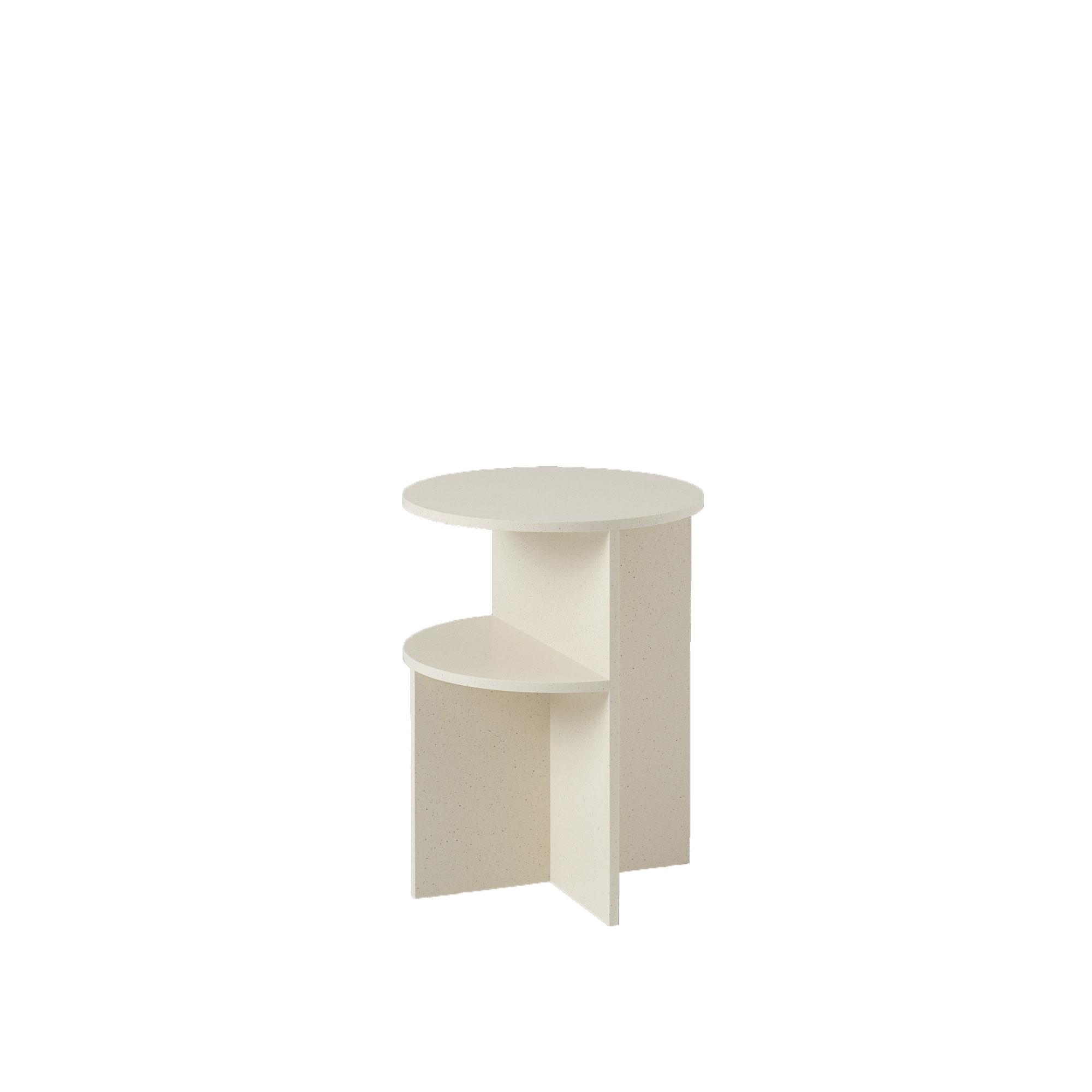Muuto Halves Sidobord Sandfärgad