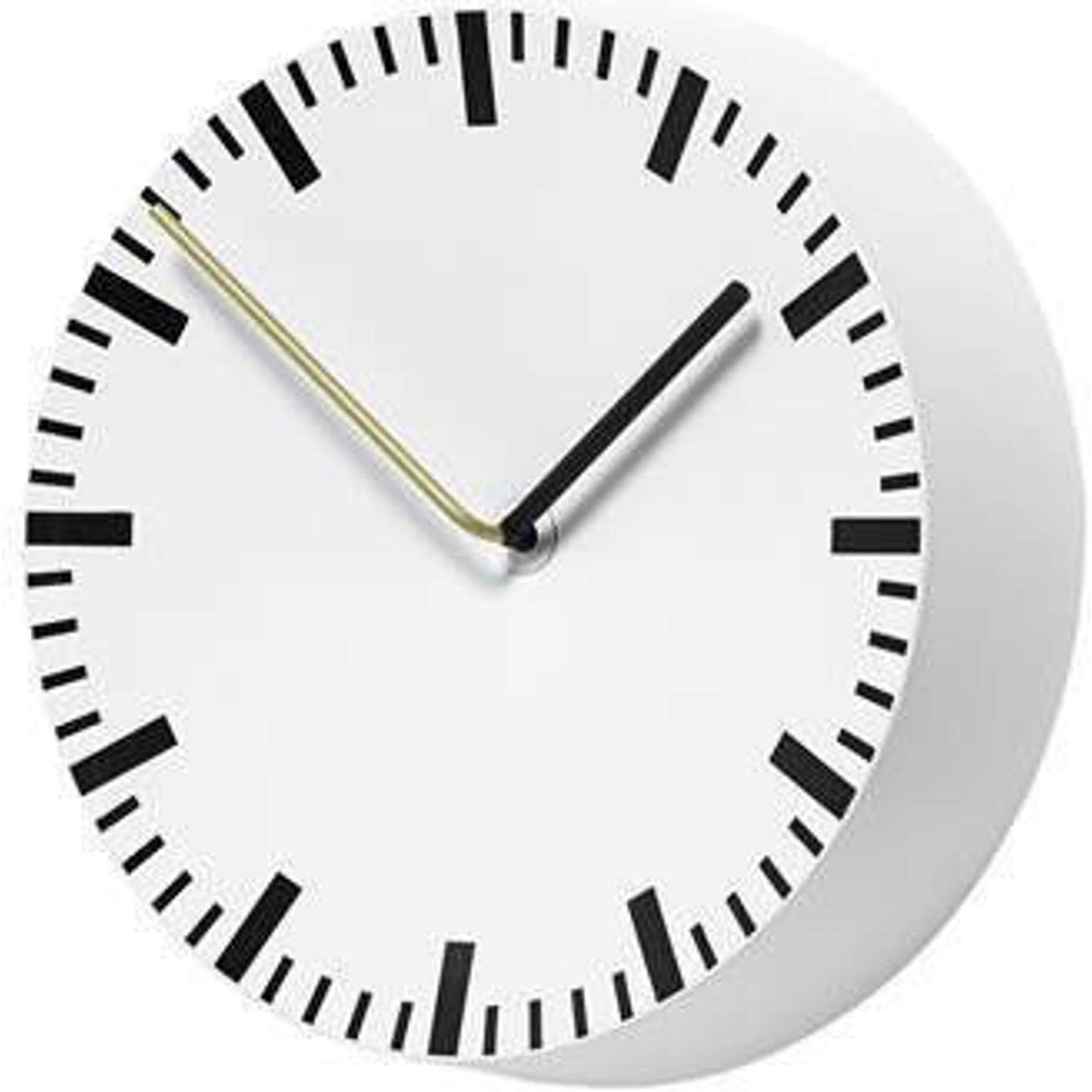 HAY Analog Wall Clock White