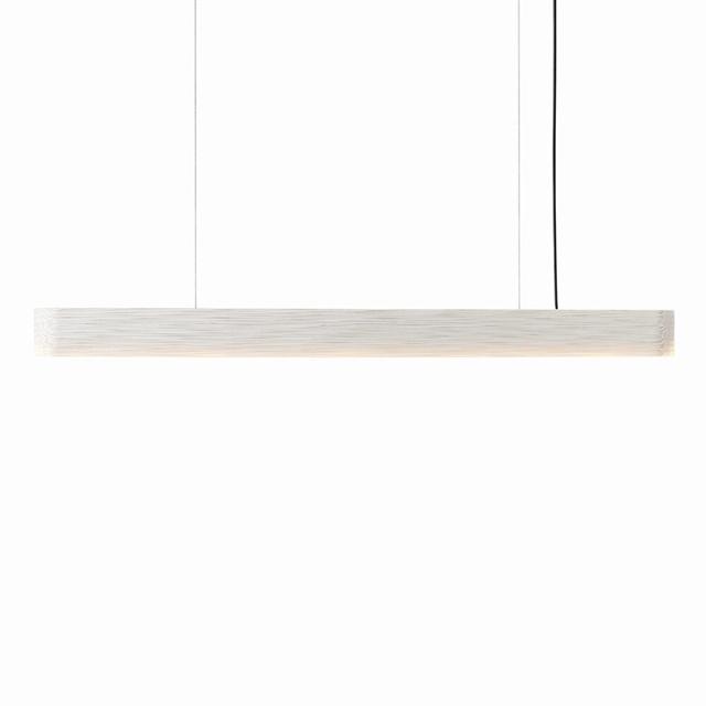 Linear Hewn 48/4 Hanglamp Wit
