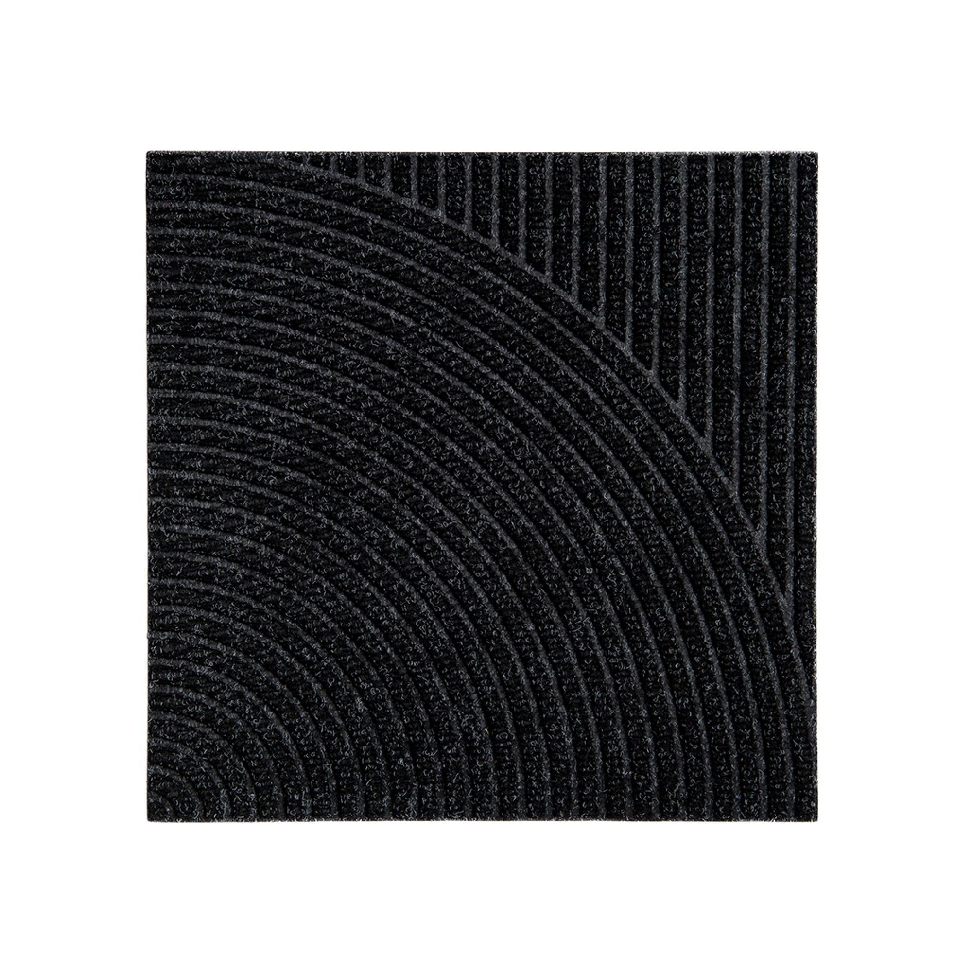 Heymat Vertical & Circular Dørmåtte Zen Black