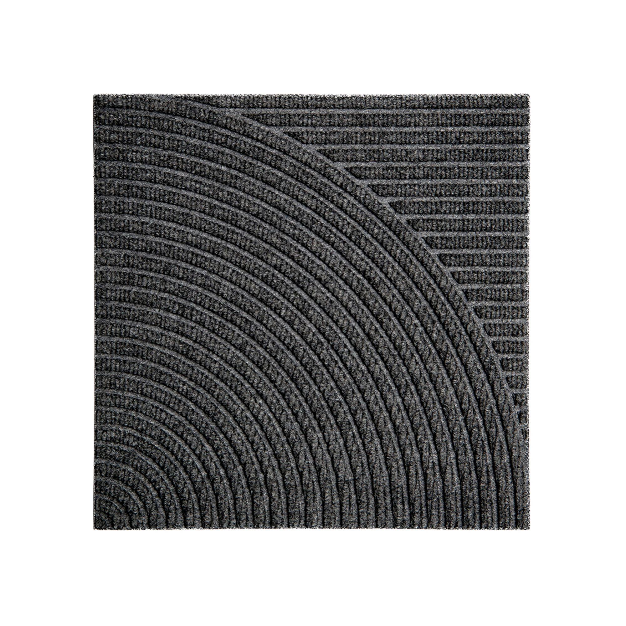 Heymat Horizontal & Circular Dørmåtte Zen Grey