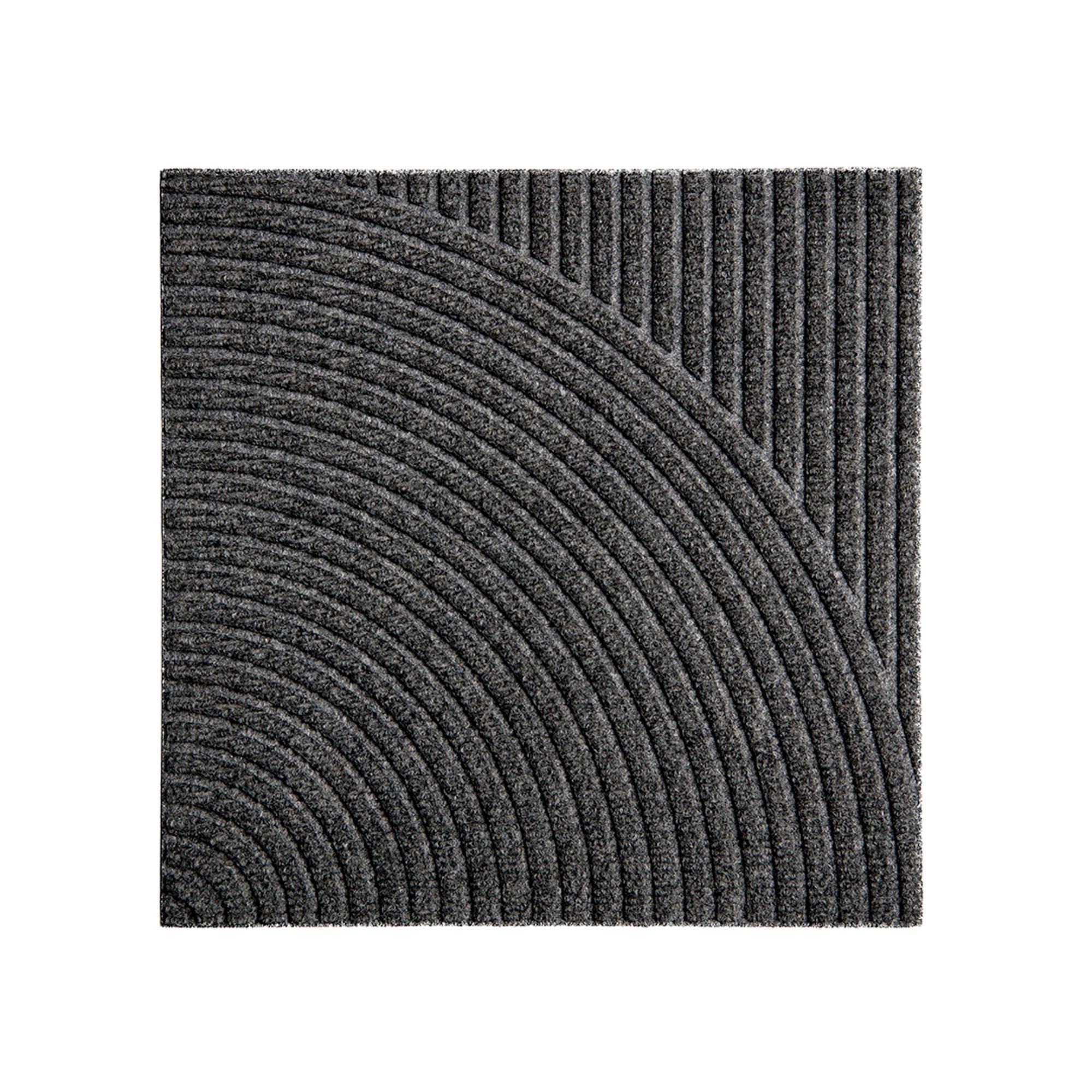 Heymat Vertical & Circular Dørmåtte Zen Grey