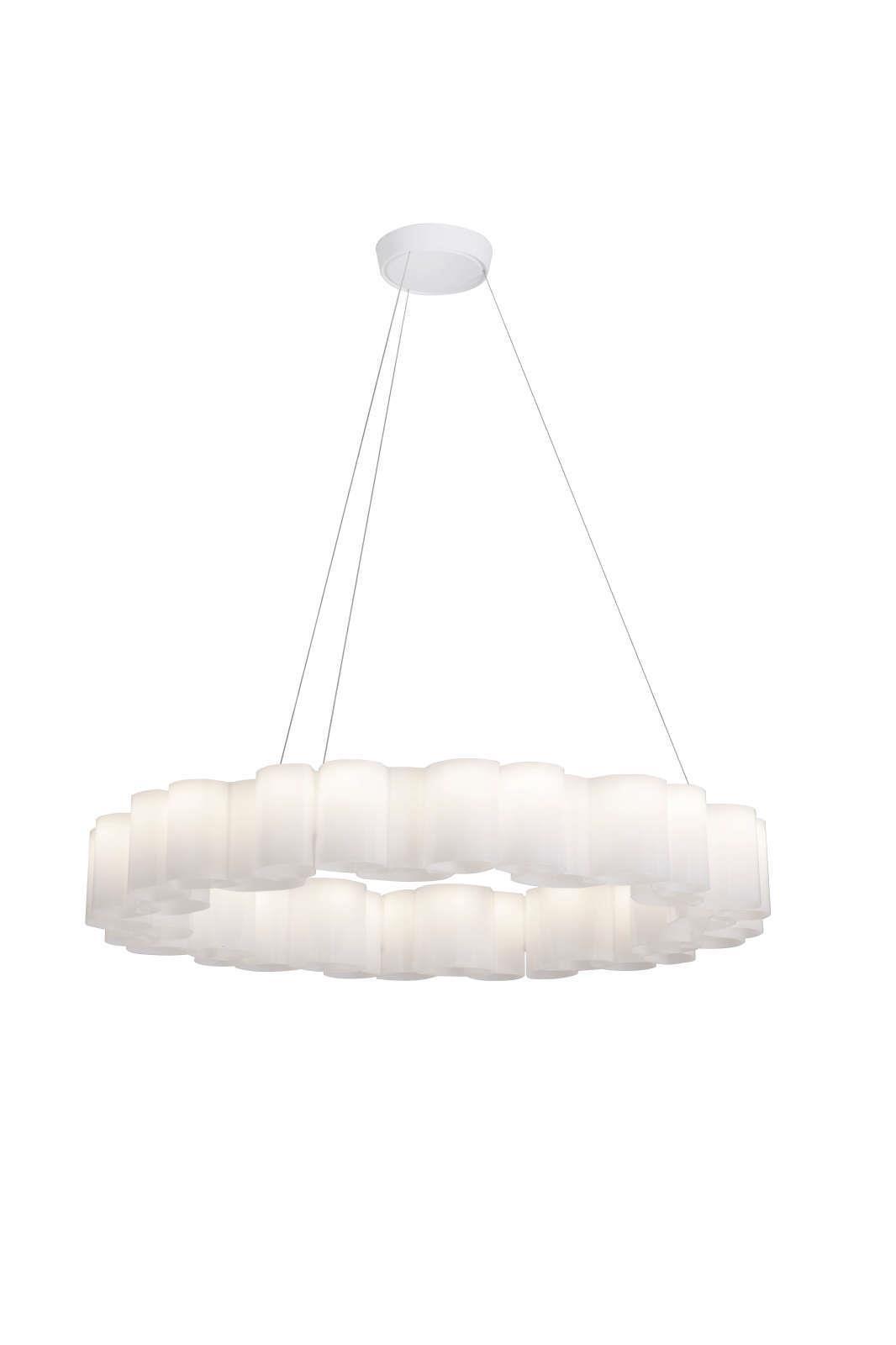Suspension Miel Stilnovo Ø110 Blanc